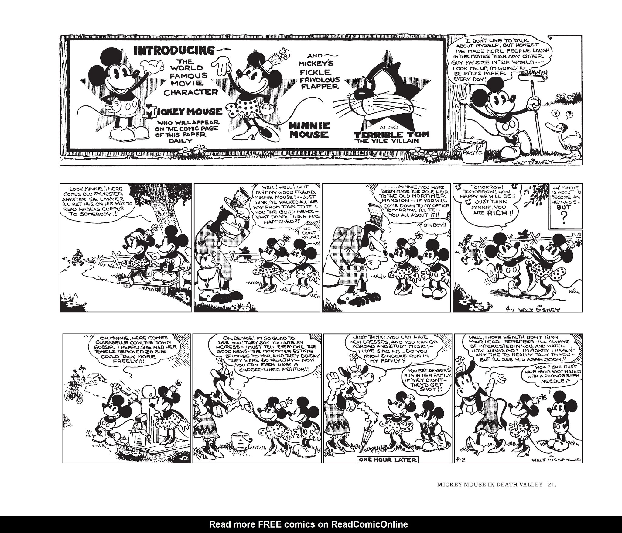Read online Walt Disney's Mickey Mouse by Floyd Gottfredson comic -  Issue # TPB 1 (Part 1) - 21
