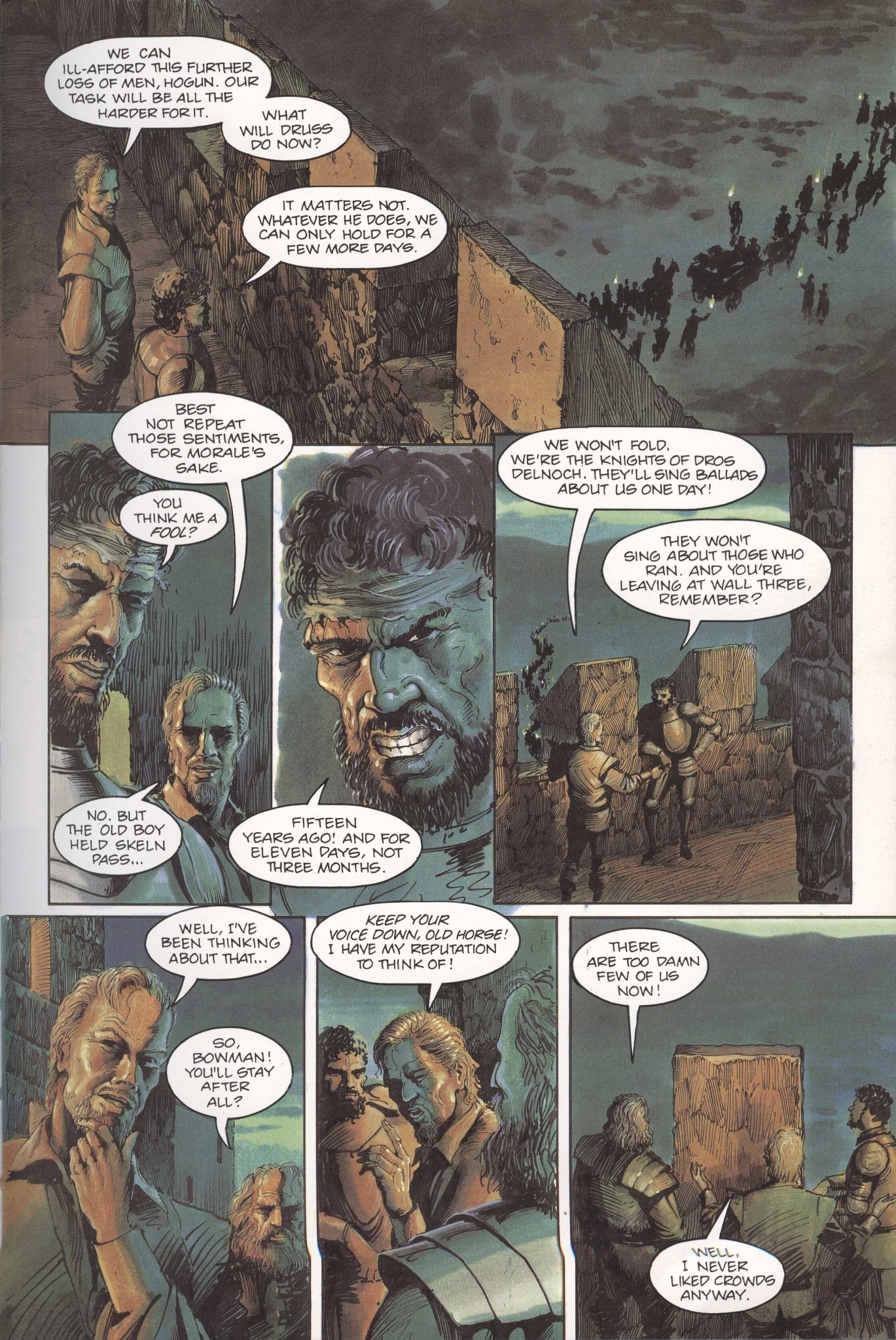 Read online David Gemmell's Legend: A Graphic Novel comic -  Issue # TPB - 70