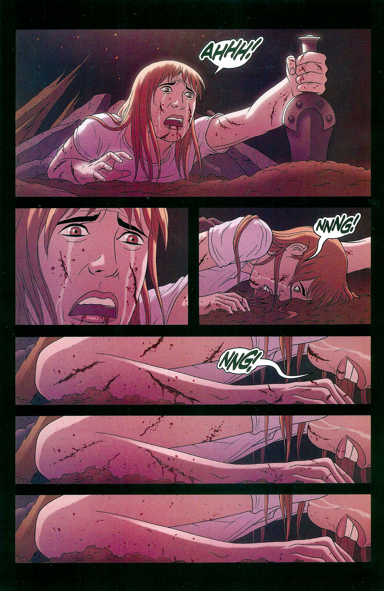 Read online The Sword comic -  Issue #1 - 24
