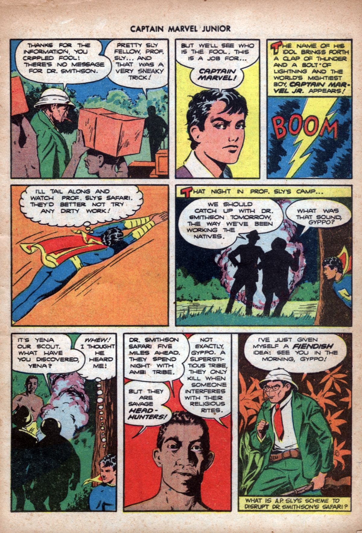 Read online Captain Marvel, Jr. comic -  Issue #27 - 5