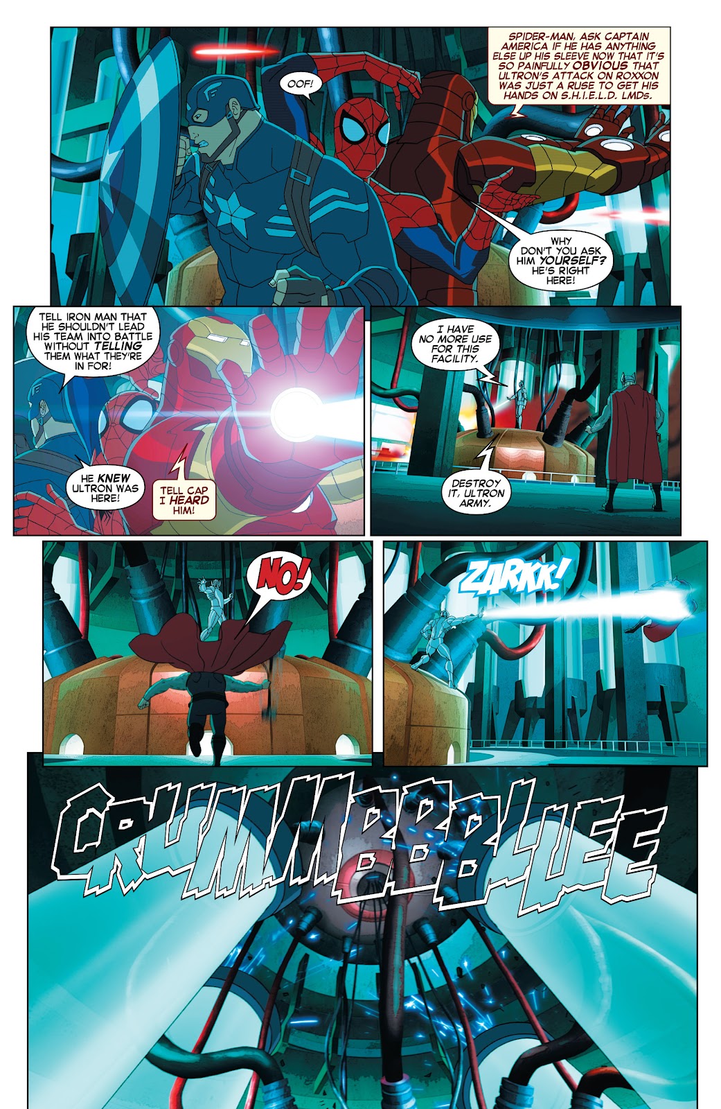 Marvel Universe Avengers Assemble: Civil War issue 2 - Page 10