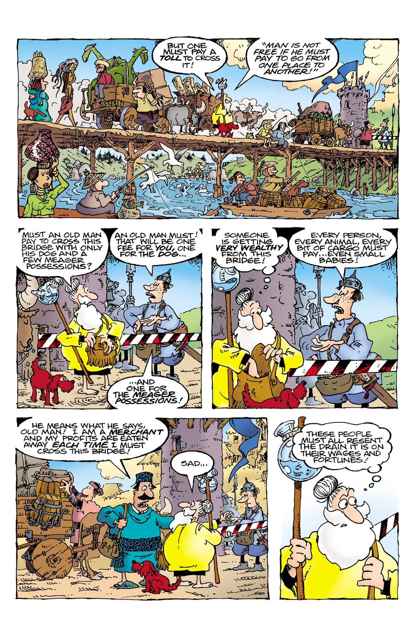 Read online Groo: Friends and Foes comic -  Issue #6 - 7