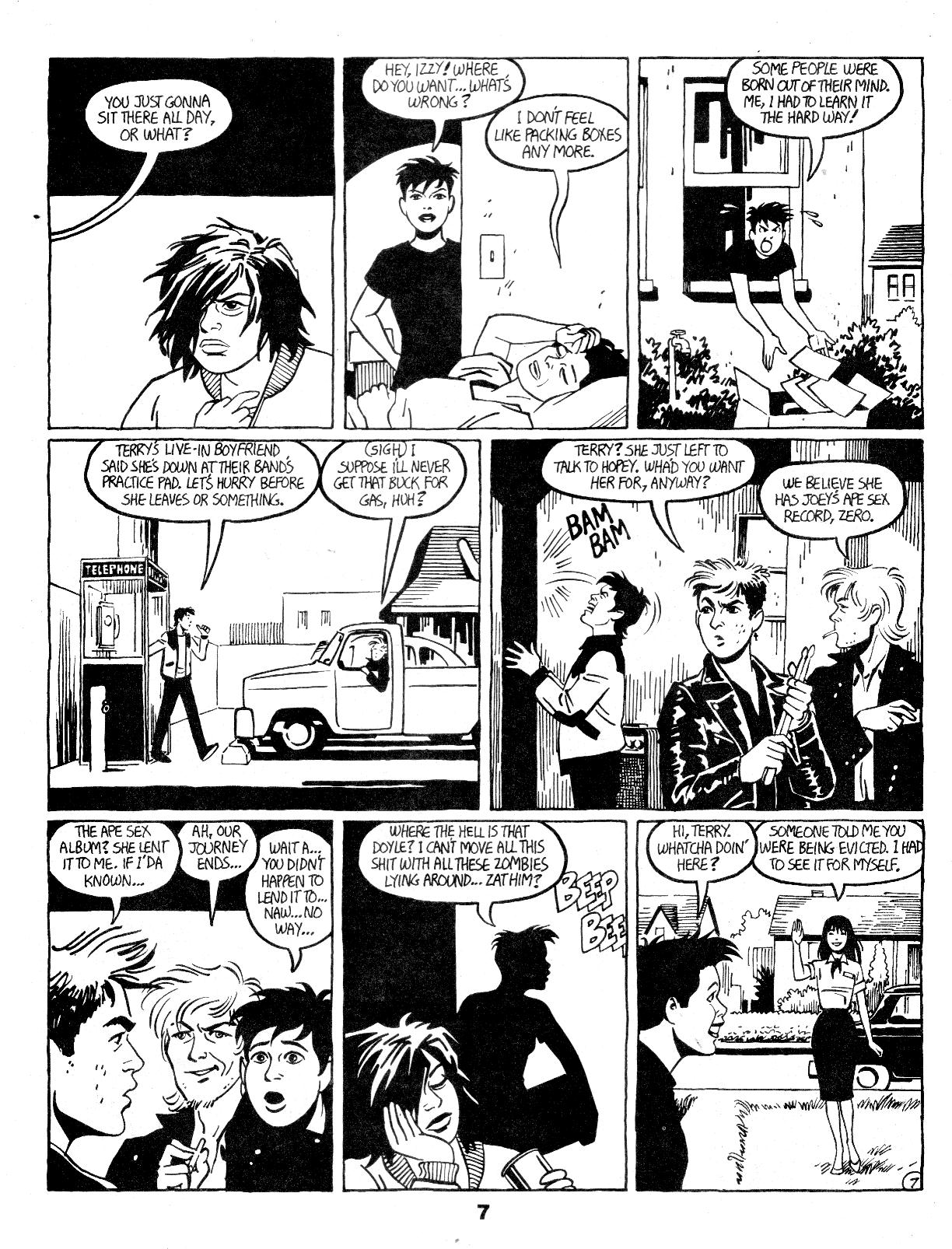 Read online Love and Rockets (1982) comic -  Issue #17 - 9