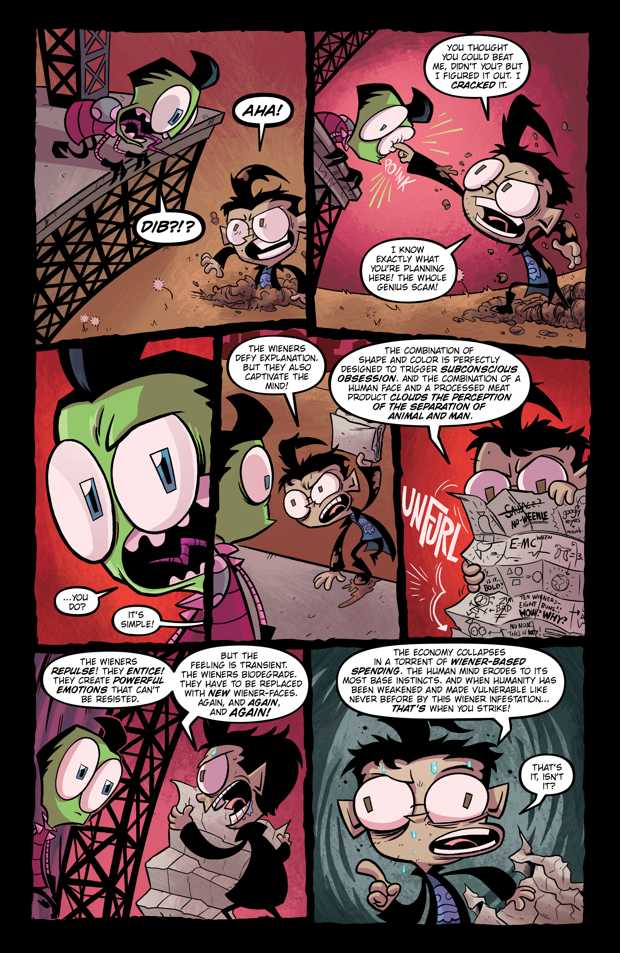 Read online Invader Zim comic -  Issue # _TPB 7 - 51