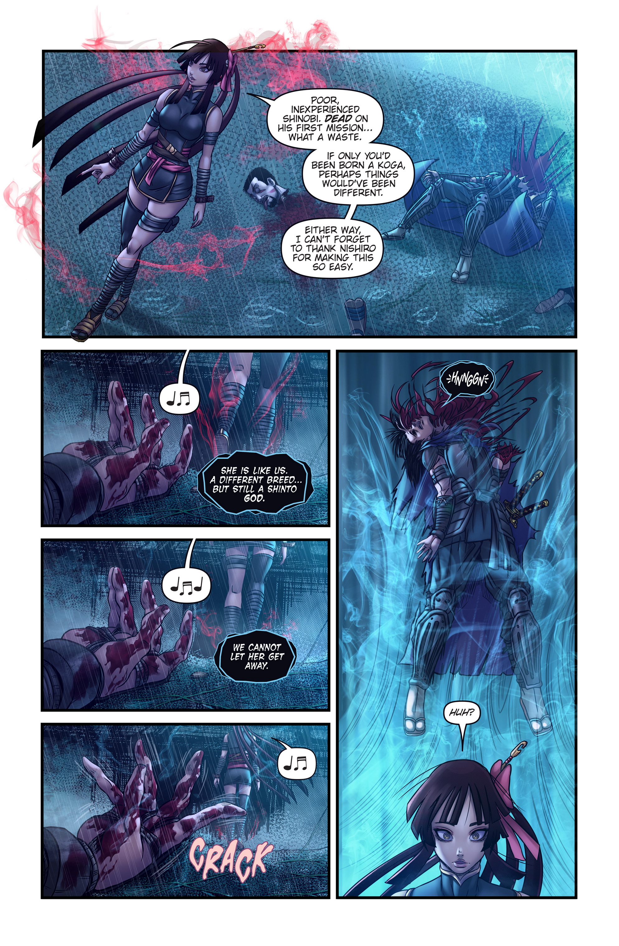 Read online Honor and Curse comic -  Issue #3 - 5