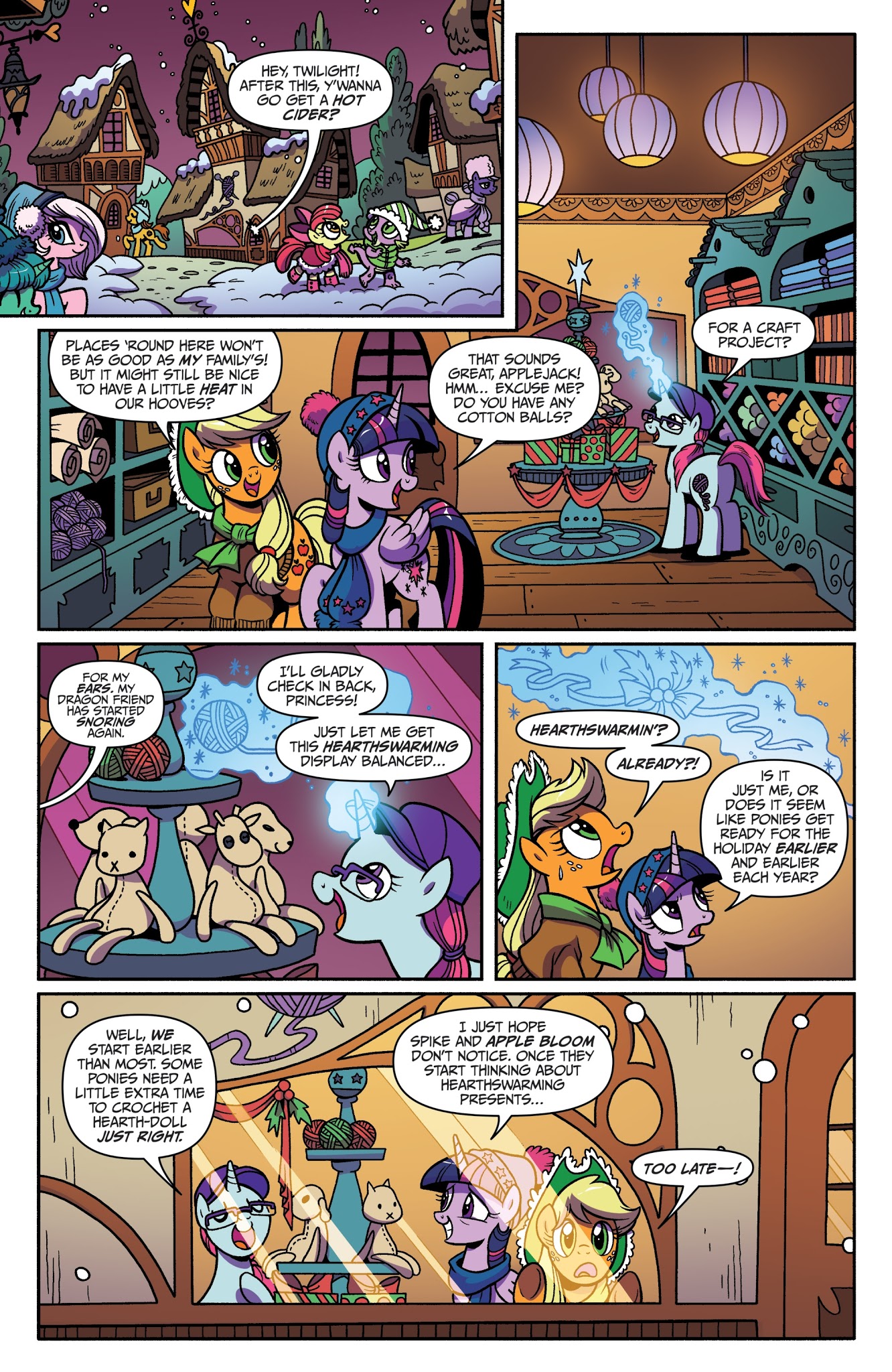 Read online My Little Pony: Friendship is Magic comic -  Issue # _Holiday Special 2017 - 3