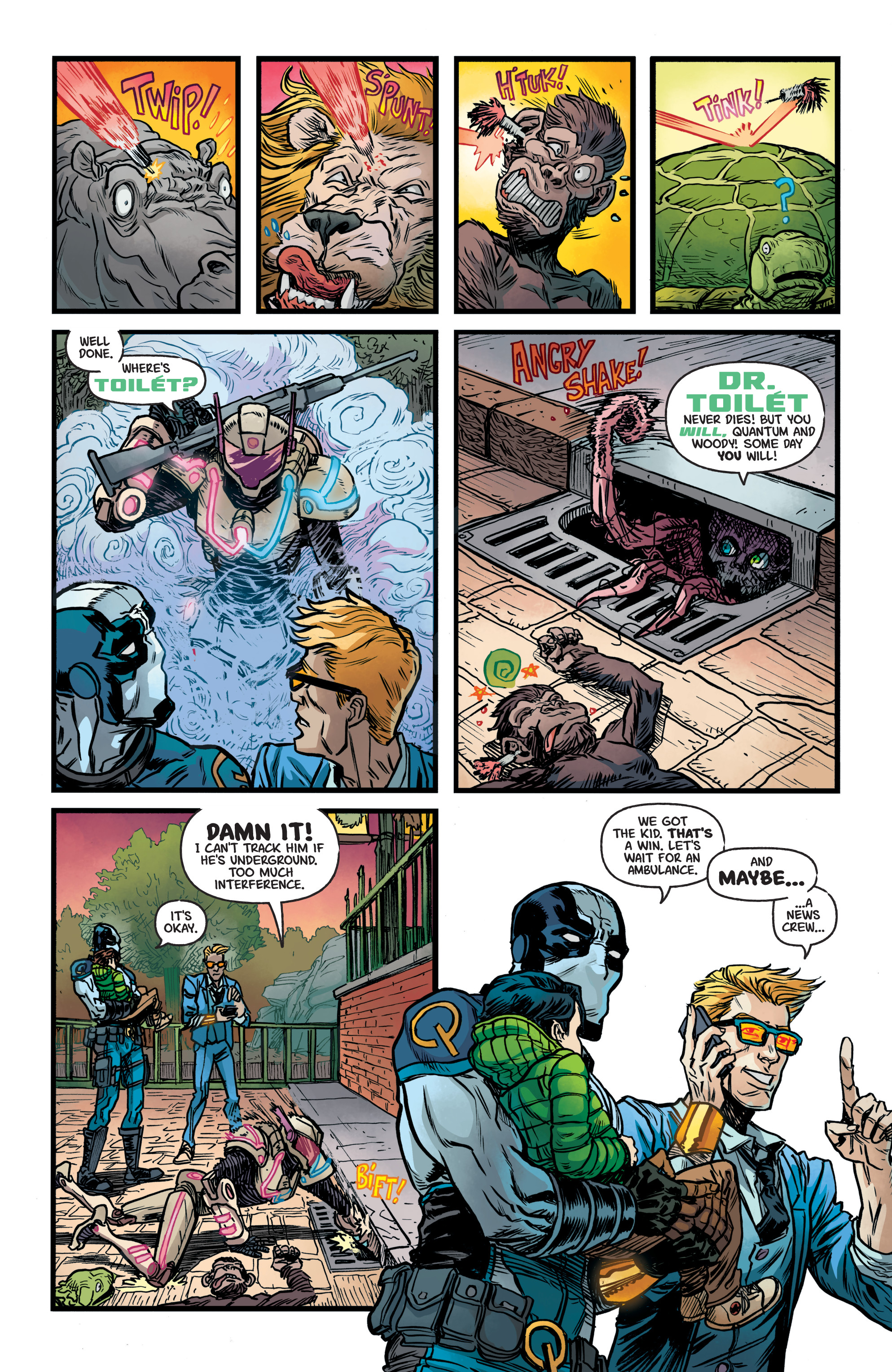 Read online Quantum & Woody comic -  Issue #2 - 20