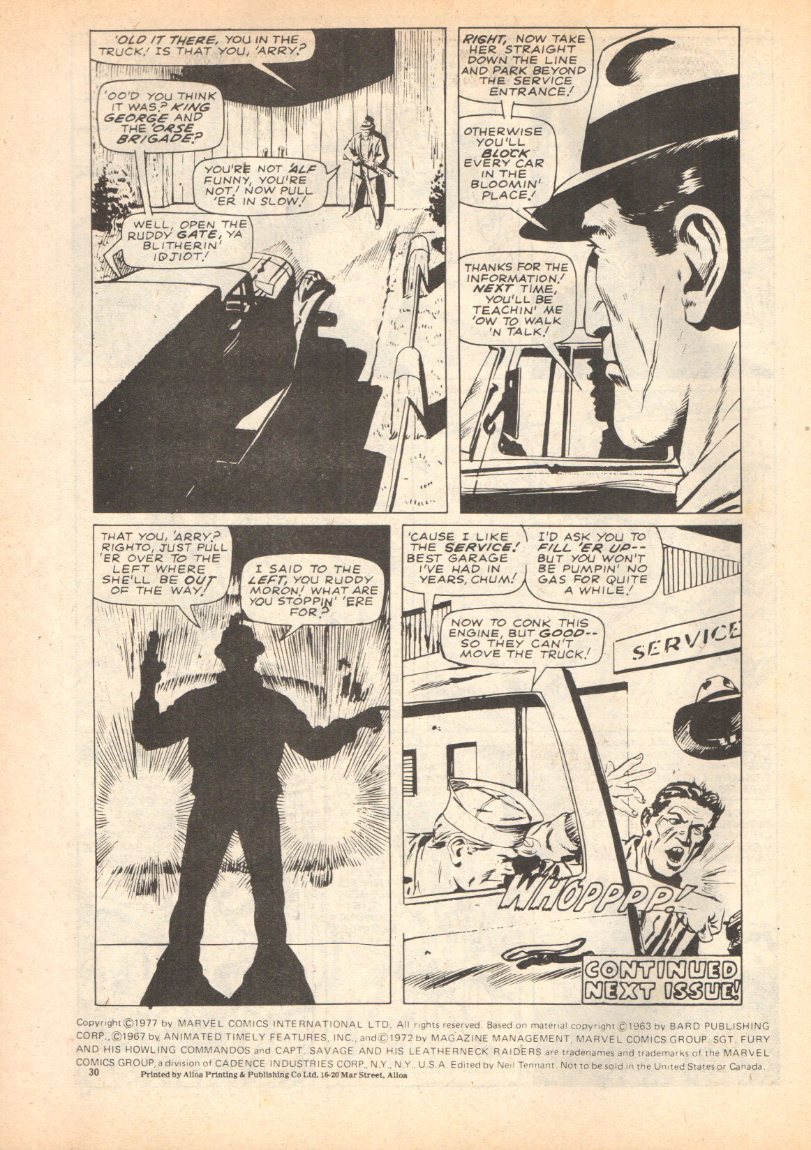 Read online Fury (1977) comic -  Issue #5 - 30
