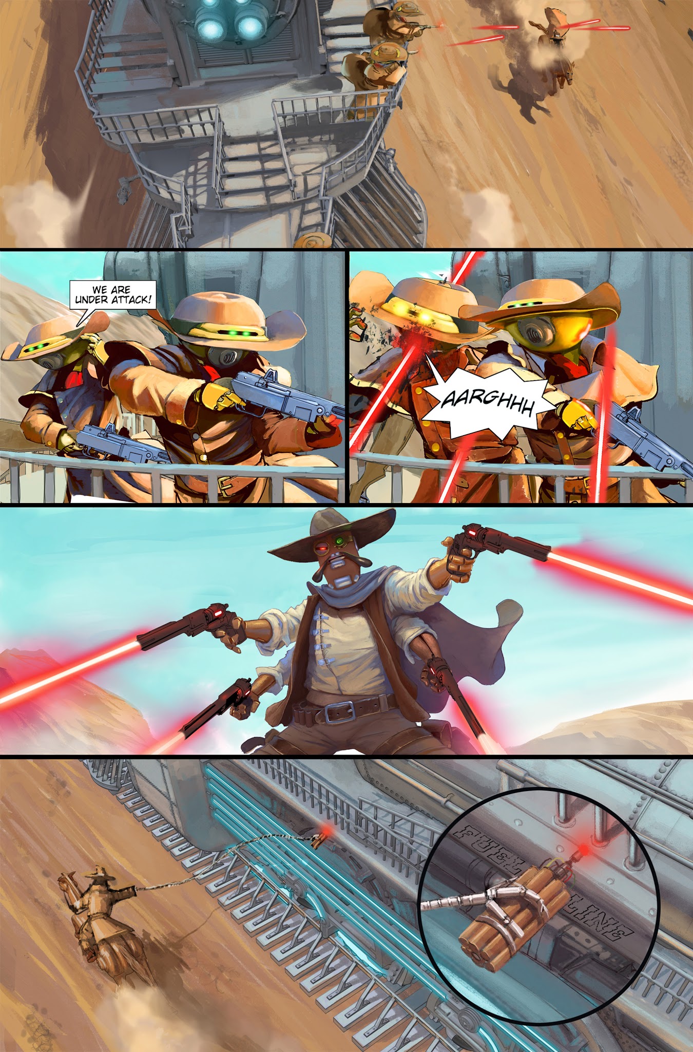 Read online Robot Western comic -  Issue #1 - 9