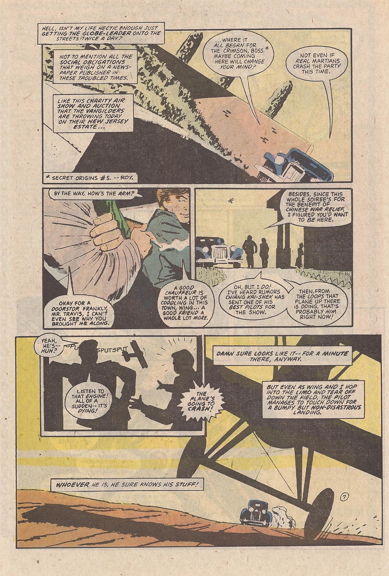 Read online Crimson Avenger comic -  Issue #1 - 11