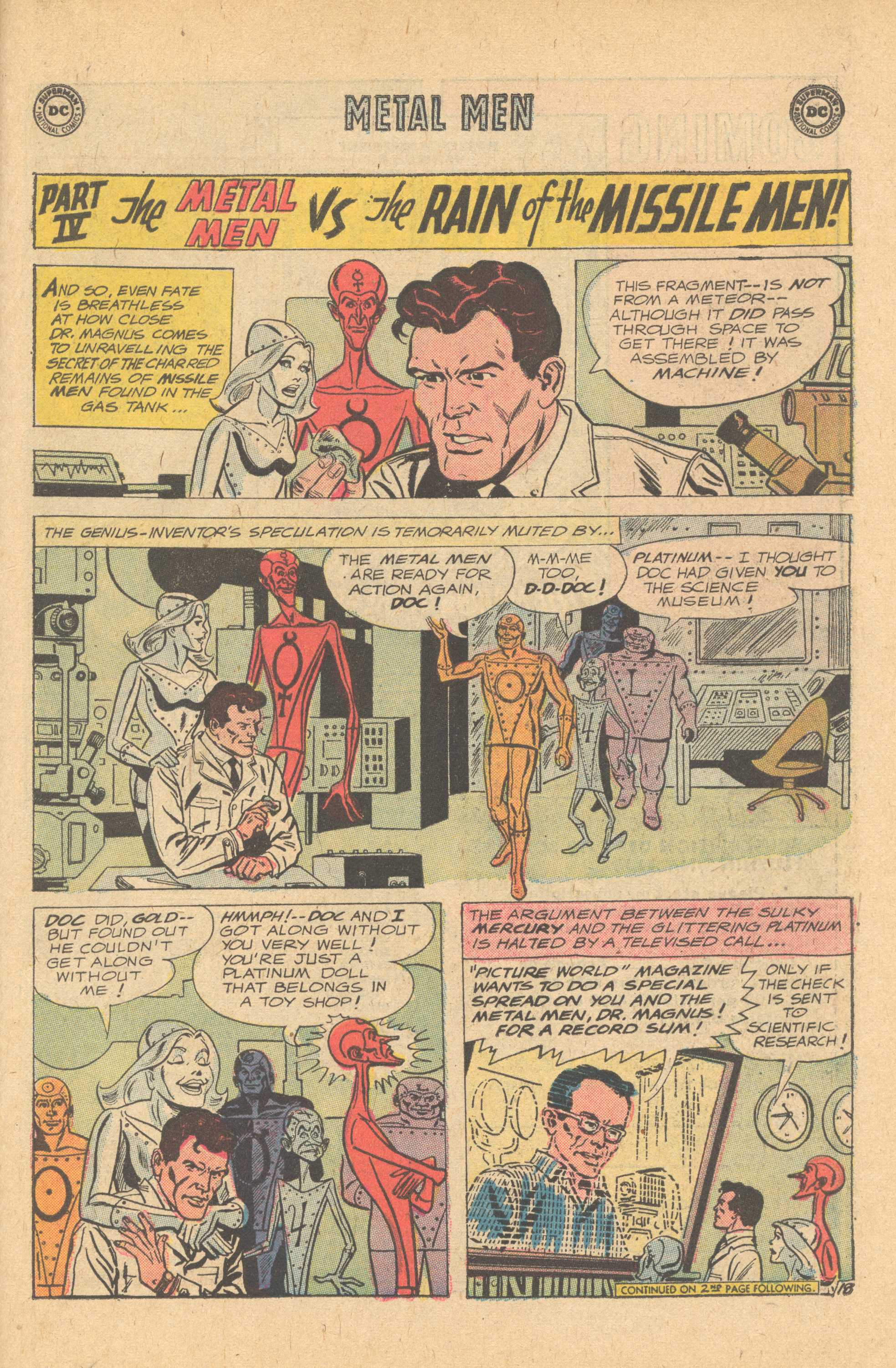 Read online Metal Men (1963) comic -  Issue #44 - 27