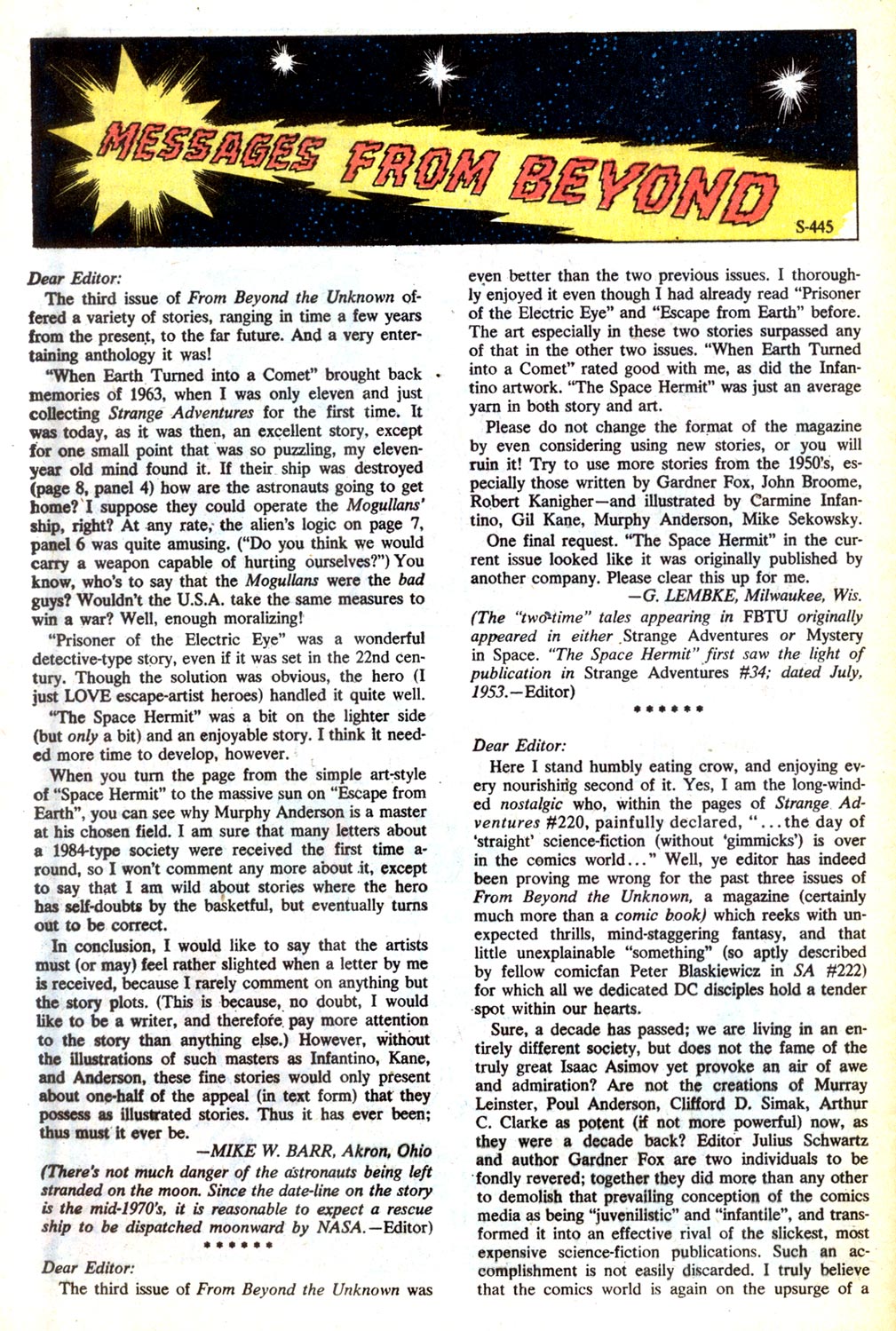 Read online From Beyond the Unknown comic -  Issue #5 - 32