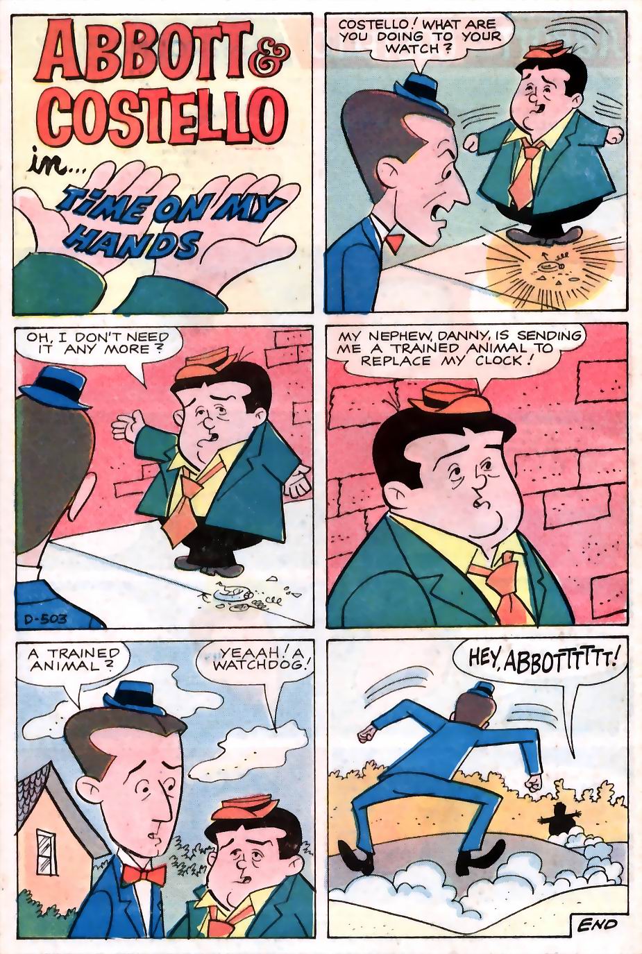 Read online Abbott & Costello comic -  Issue #17 - 12