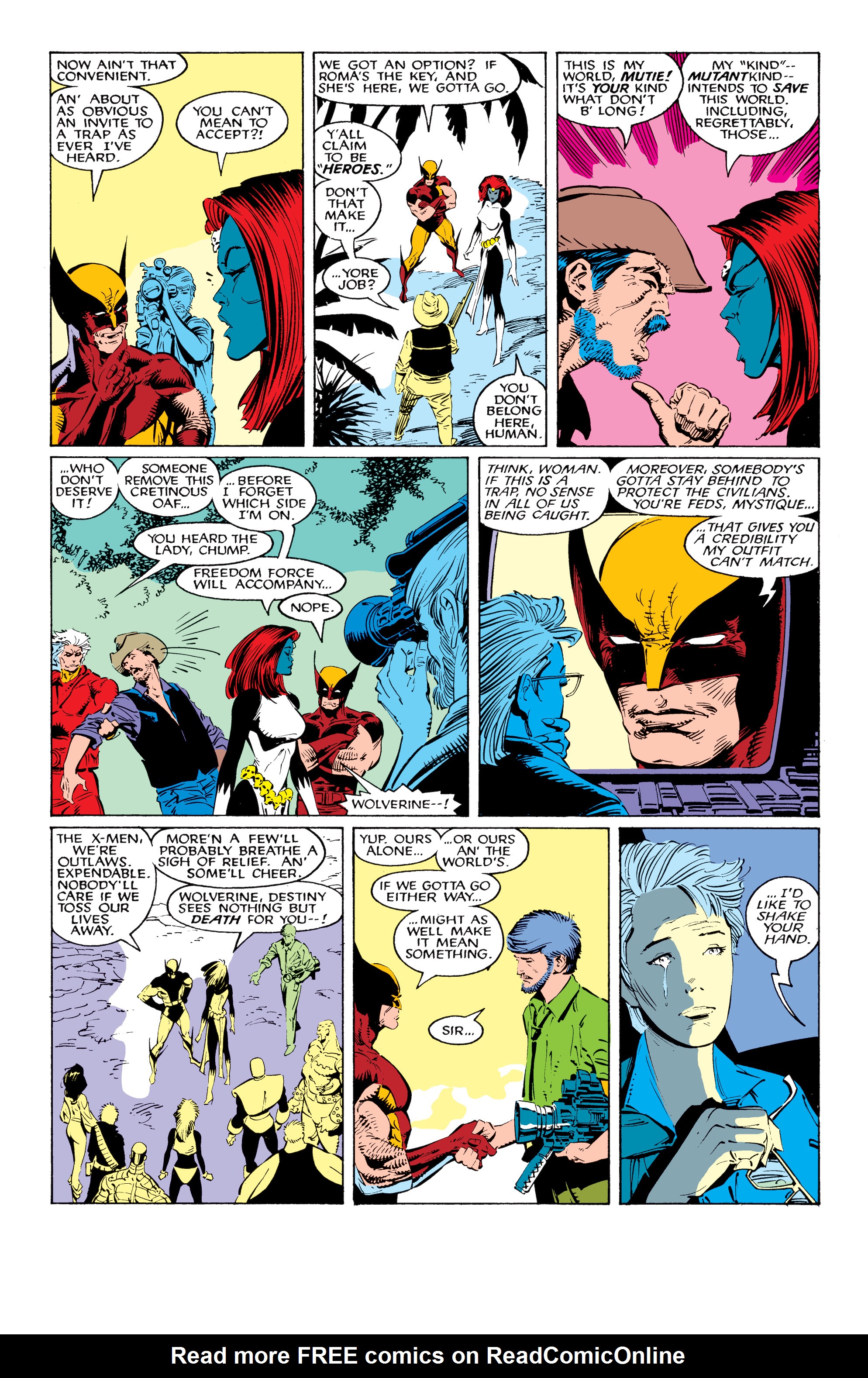 Read online X-Men Milestones: Fall of the Mutants comic -  Issue # TPB (Part 1) - 60