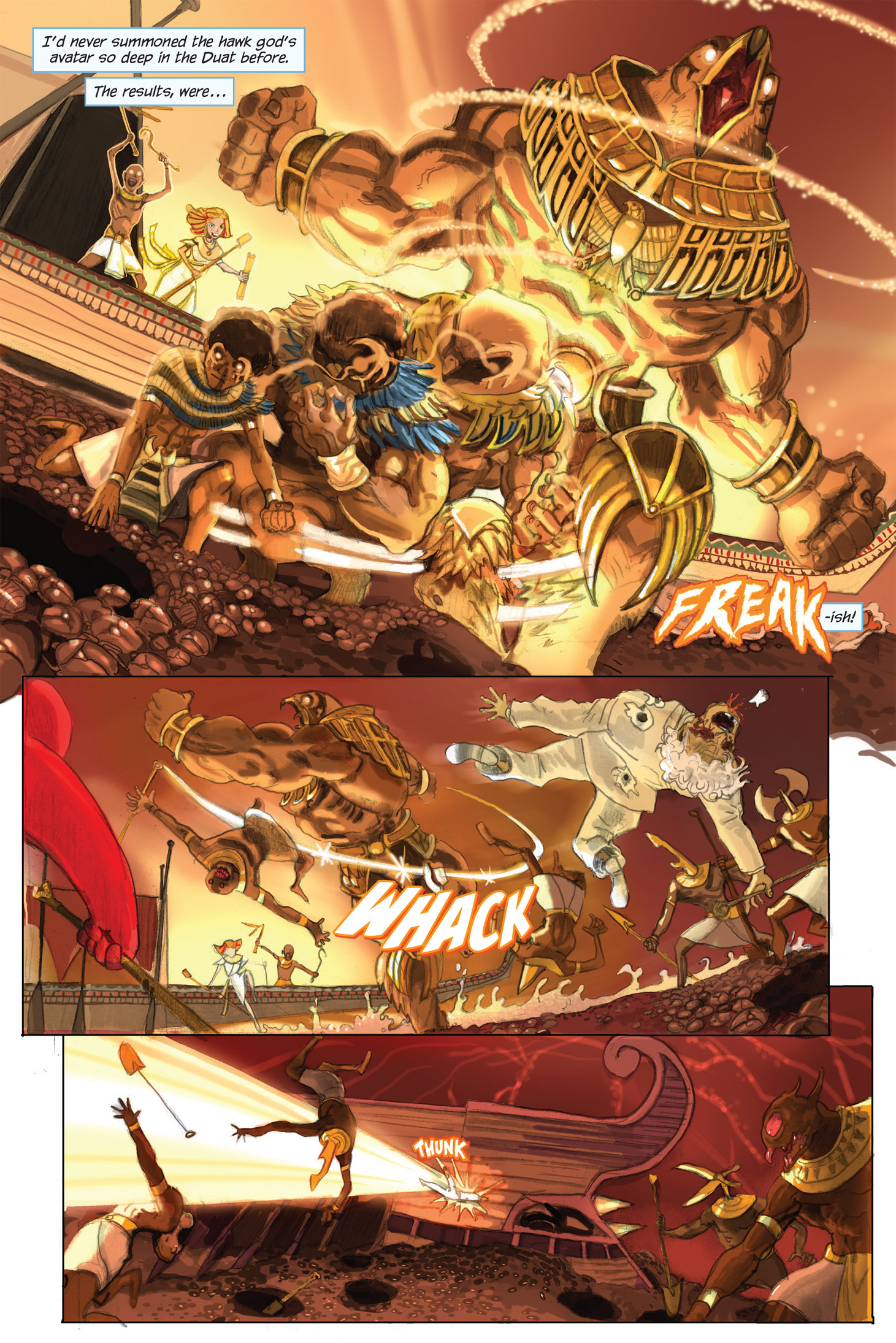 Read online The Kane Chronicles comic -  Issue # TPB 2 - 122