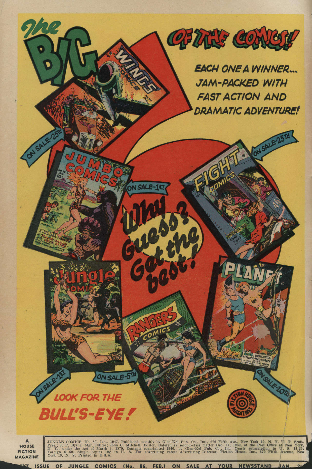 Read online Jungle Comics comic -  Issue #85 - 2