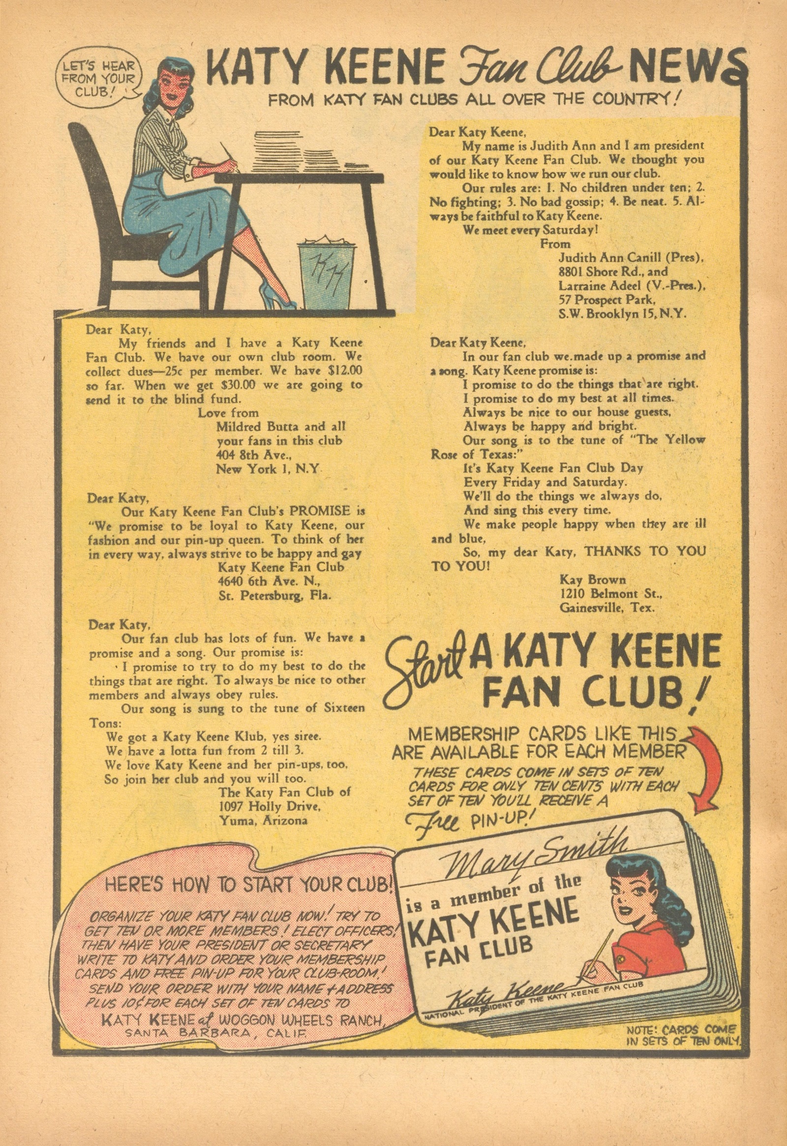 Read online Katy Keene (1949) comic -  Issue #34 - 24