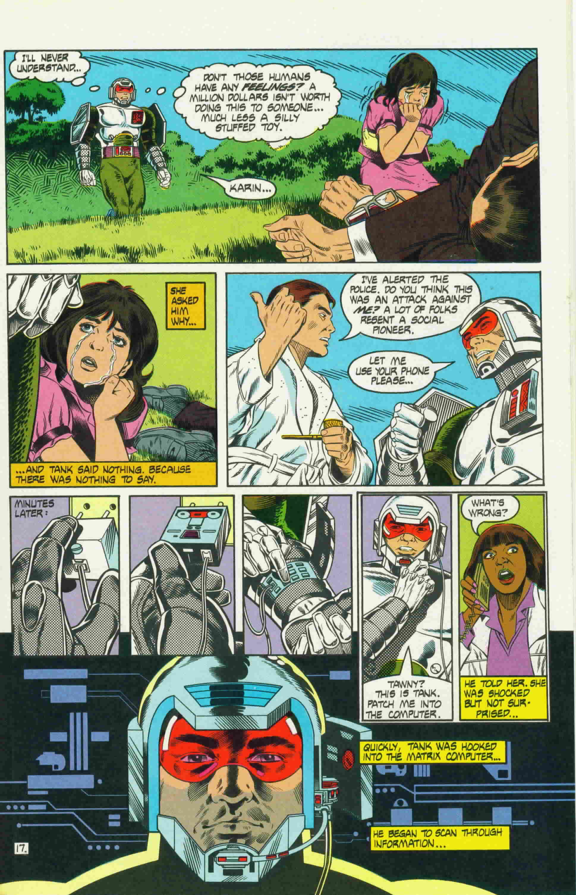 Read online DNAgents comic -  Issue #20 - 21