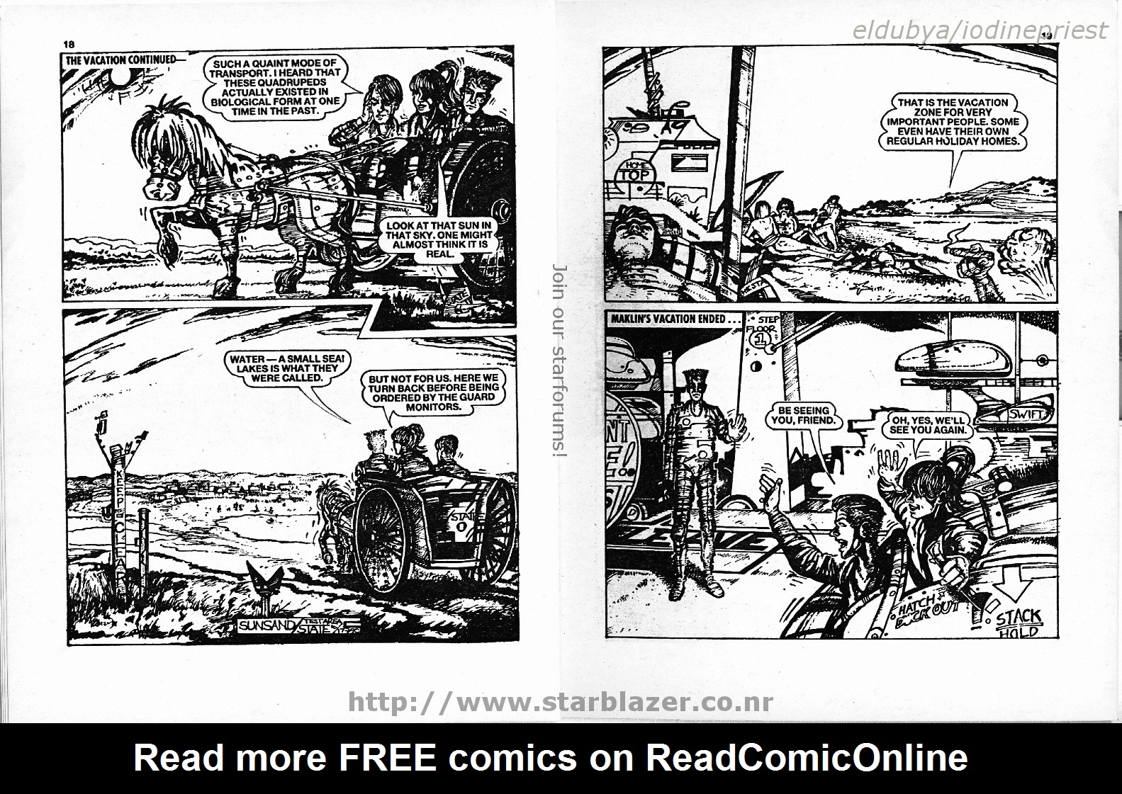 Read online Starblazer comic -  Issue #255 - 11