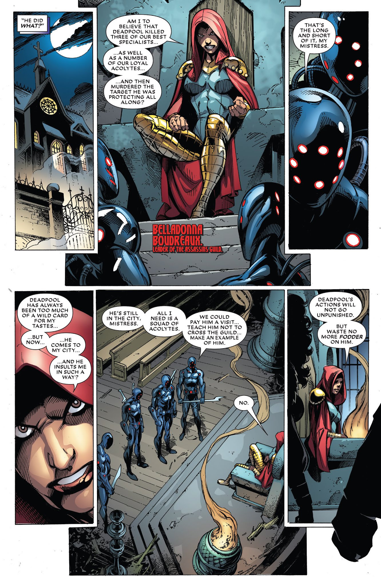Read online Deadpool: Assassin comic -  Issue #2 - 22