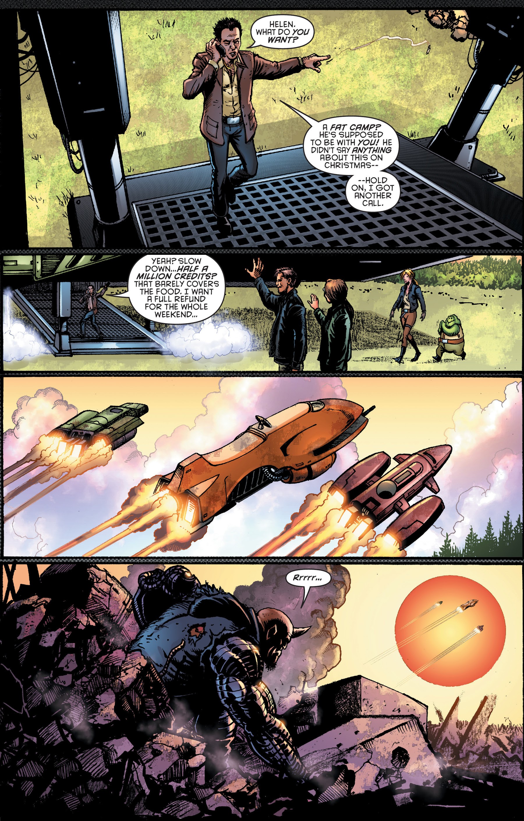 Read online Space Bastards comic -  Issue #8 - 12