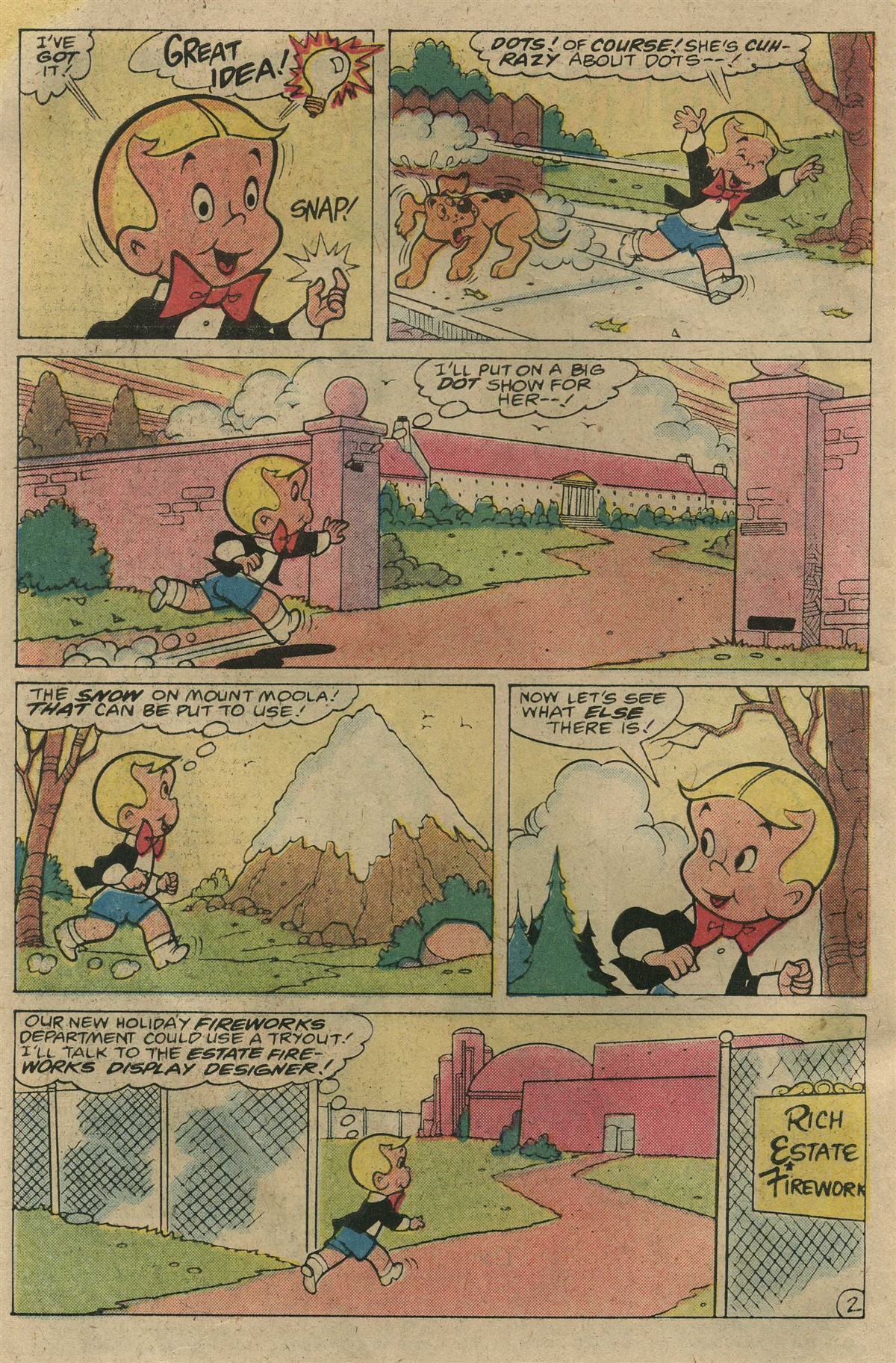 Read online Richie Rich & His Girl Friends comic -  Issue #4 - 6