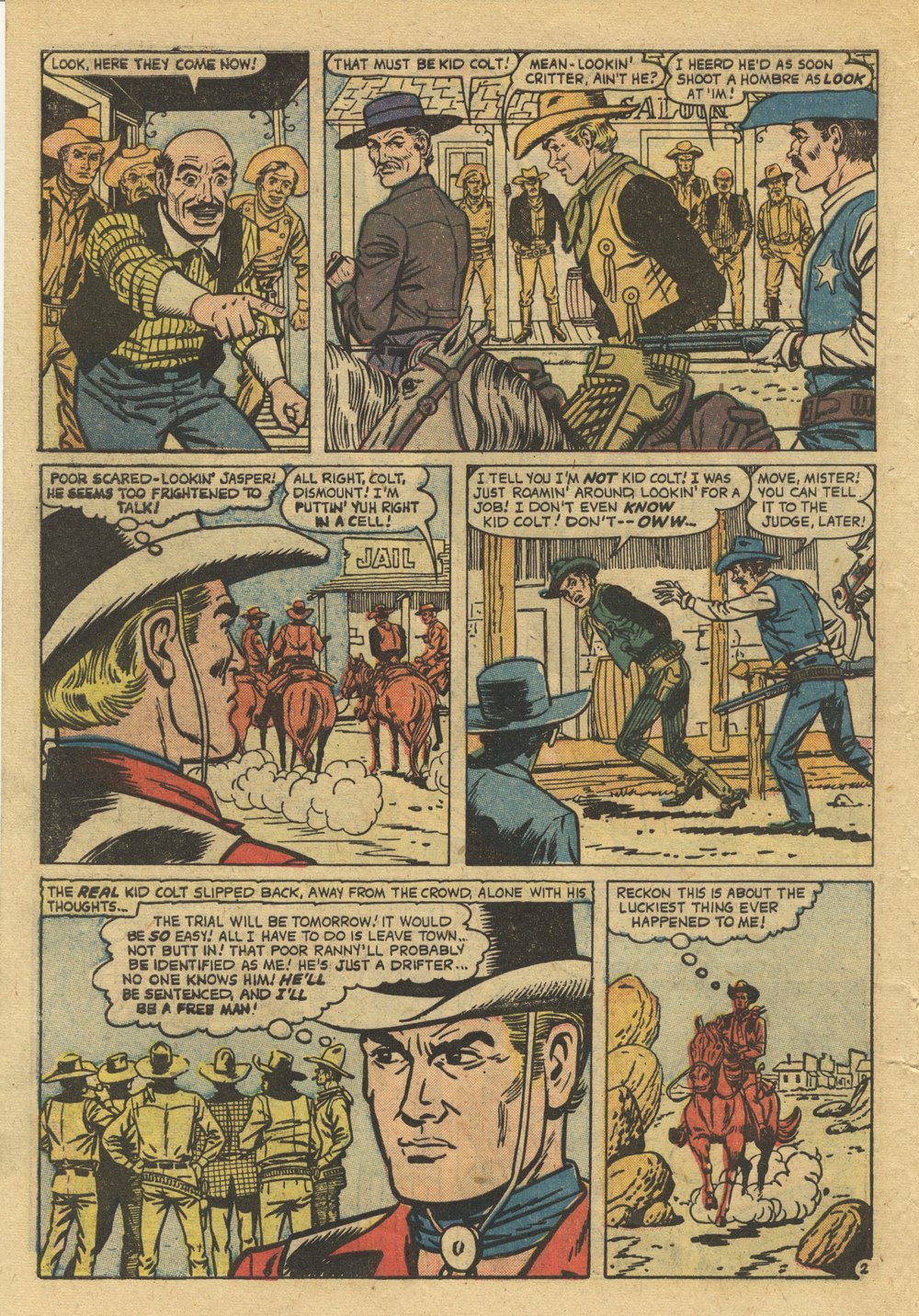 Read online Kid Colt Outlaw comic -  Issue #78 - 30