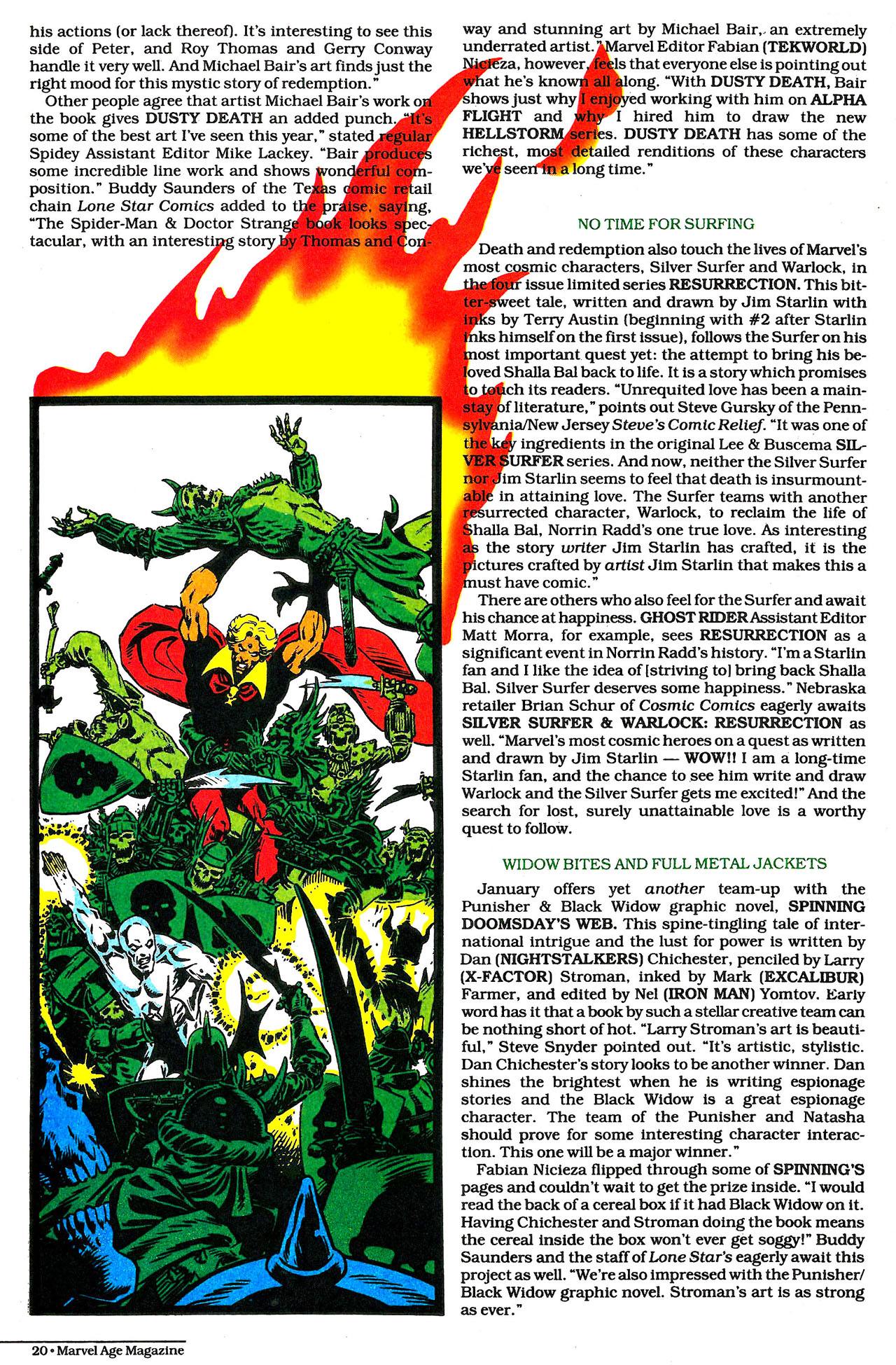 Read online Marvel Age comic -  Issue #121 - 21