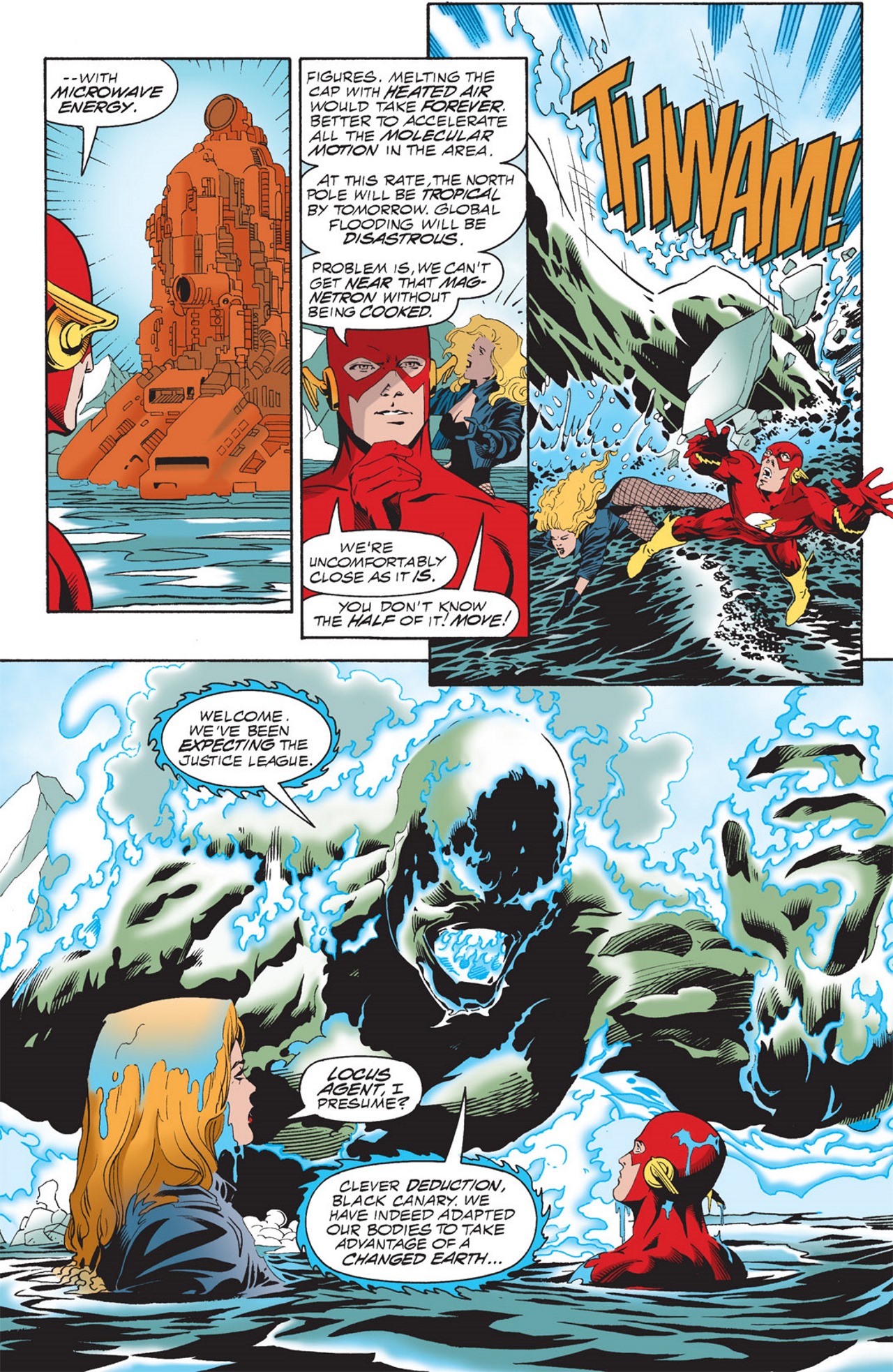 Read online JLA: Year One comic -  Issue #9 - 10