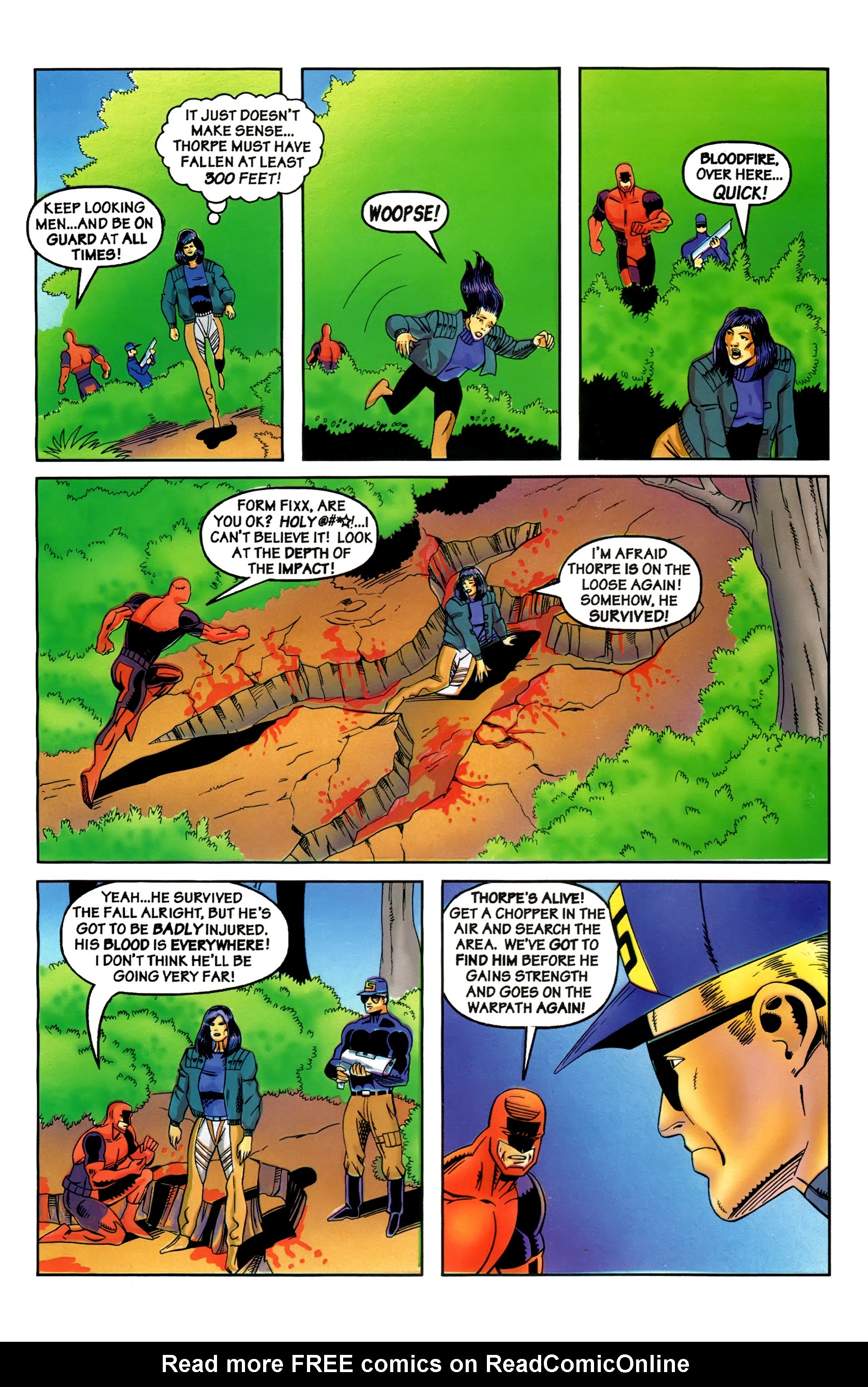 Read online Bloodfire comic -  Issue #12 - 4