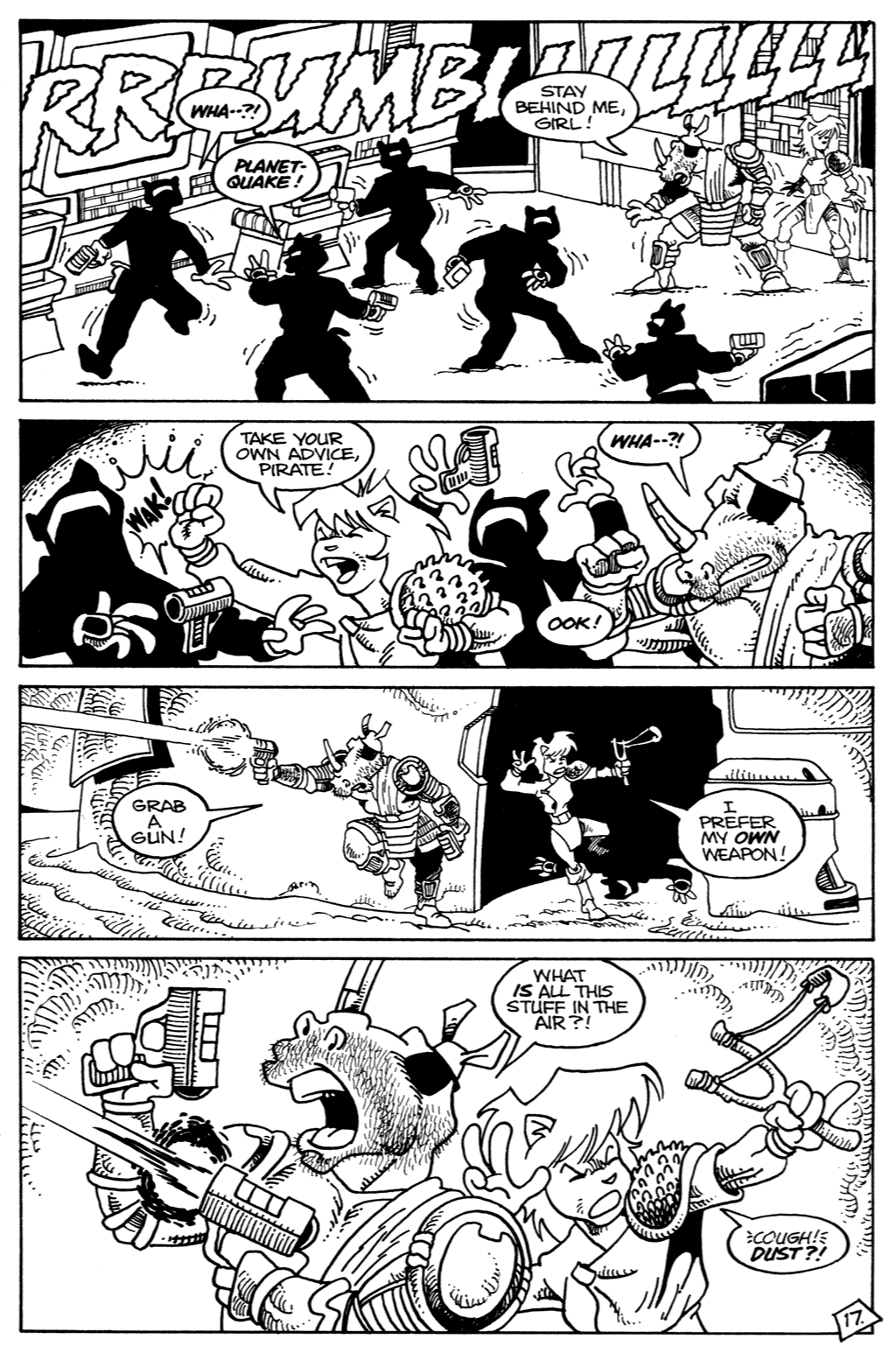 Read online Space Usagi comic -  Issue #3 - 19