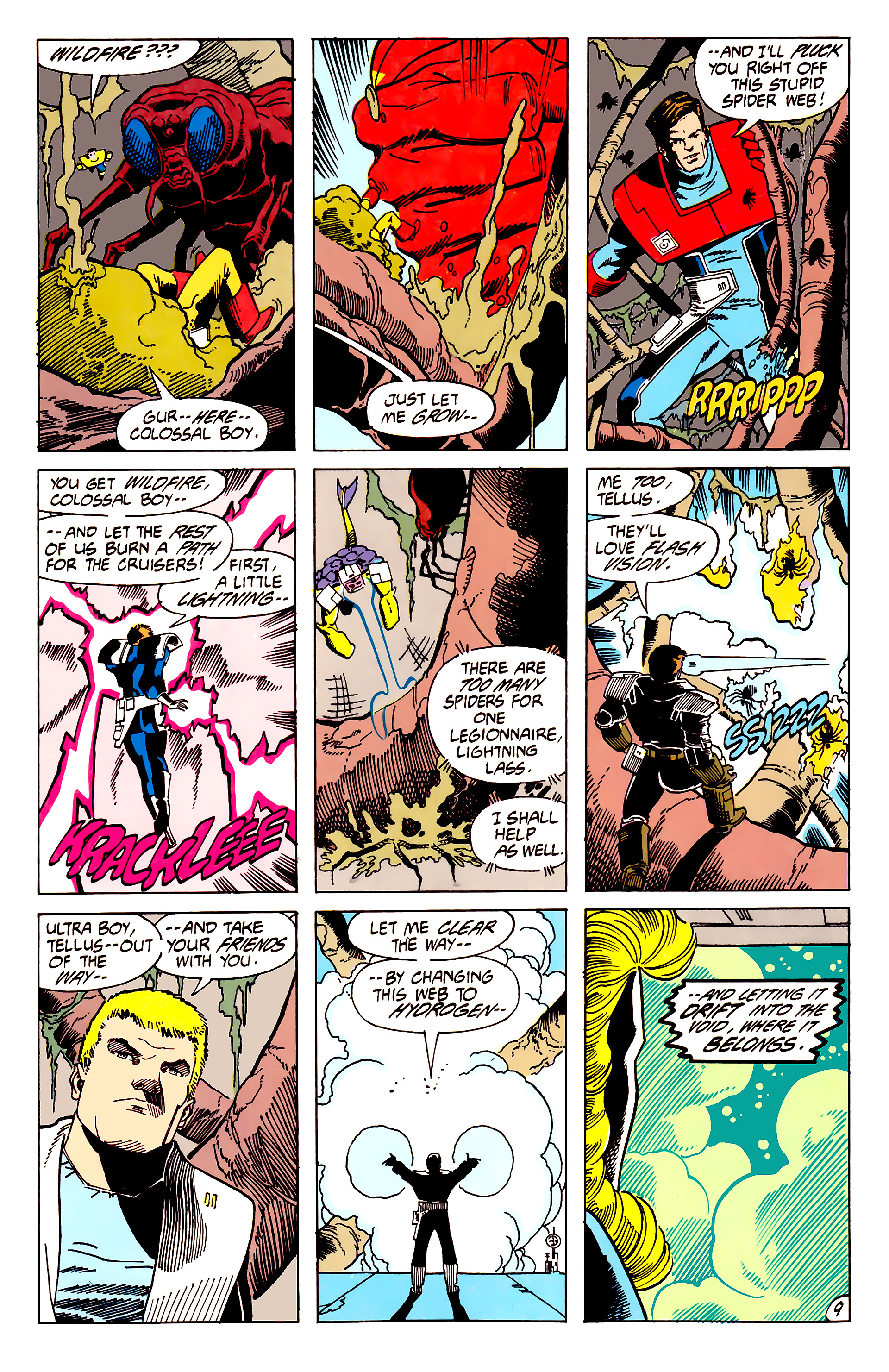 Read online Legion of Super-Heroes (1984) comic -  Issue #62 - 10