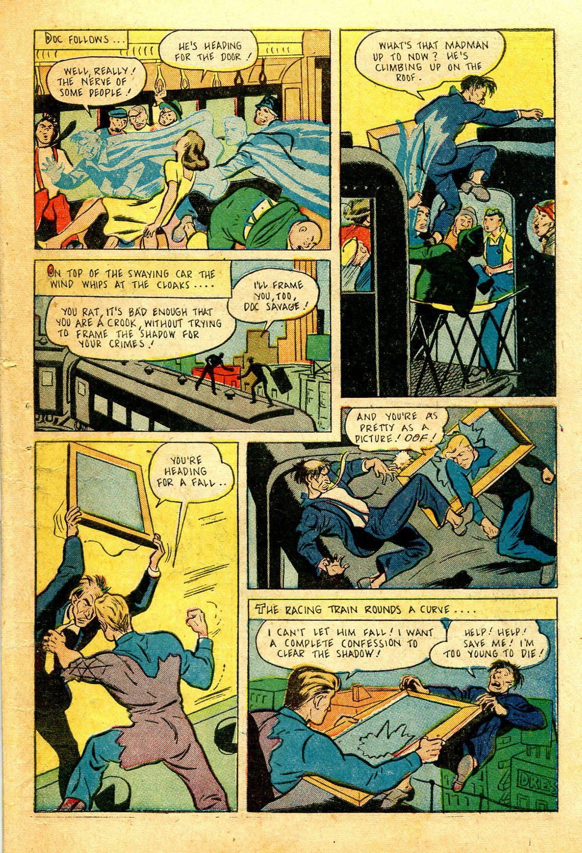 Read online Shadow Comics comic -  Issue #43 - 49