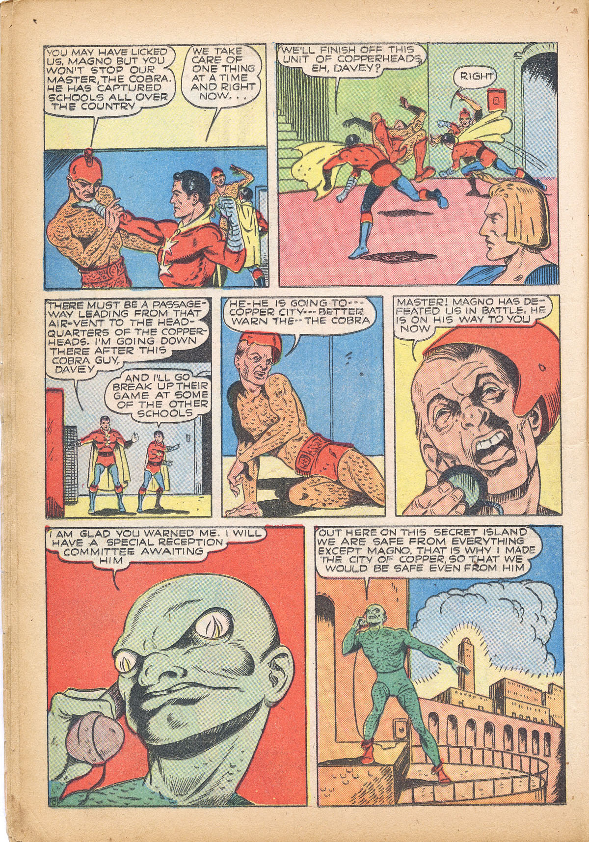 Read online Super-Mystery Comics comic -  Issue #11 - 13