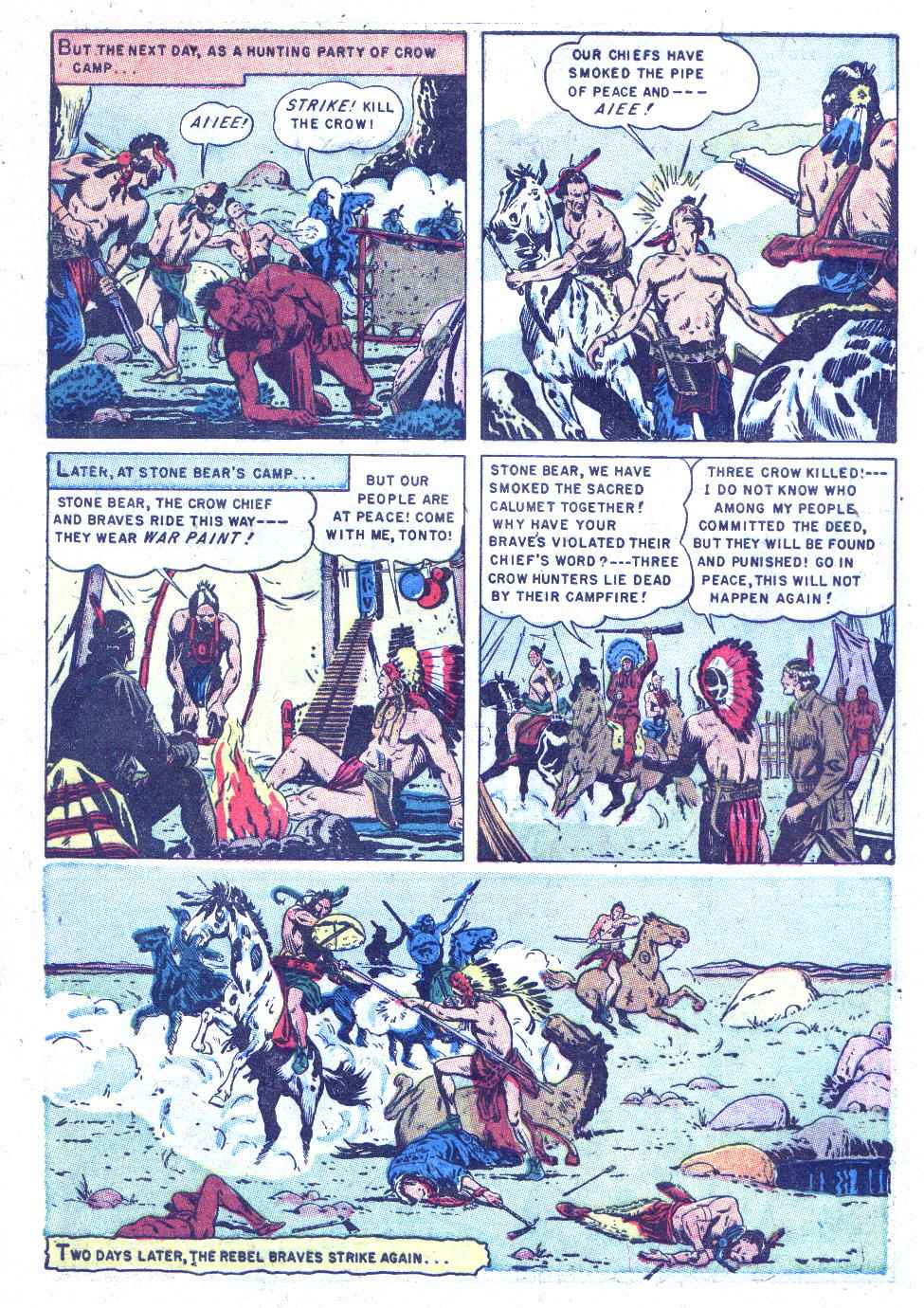 Read online Lone Ranger's Companion Tonto comic -  Issue #5 - 5