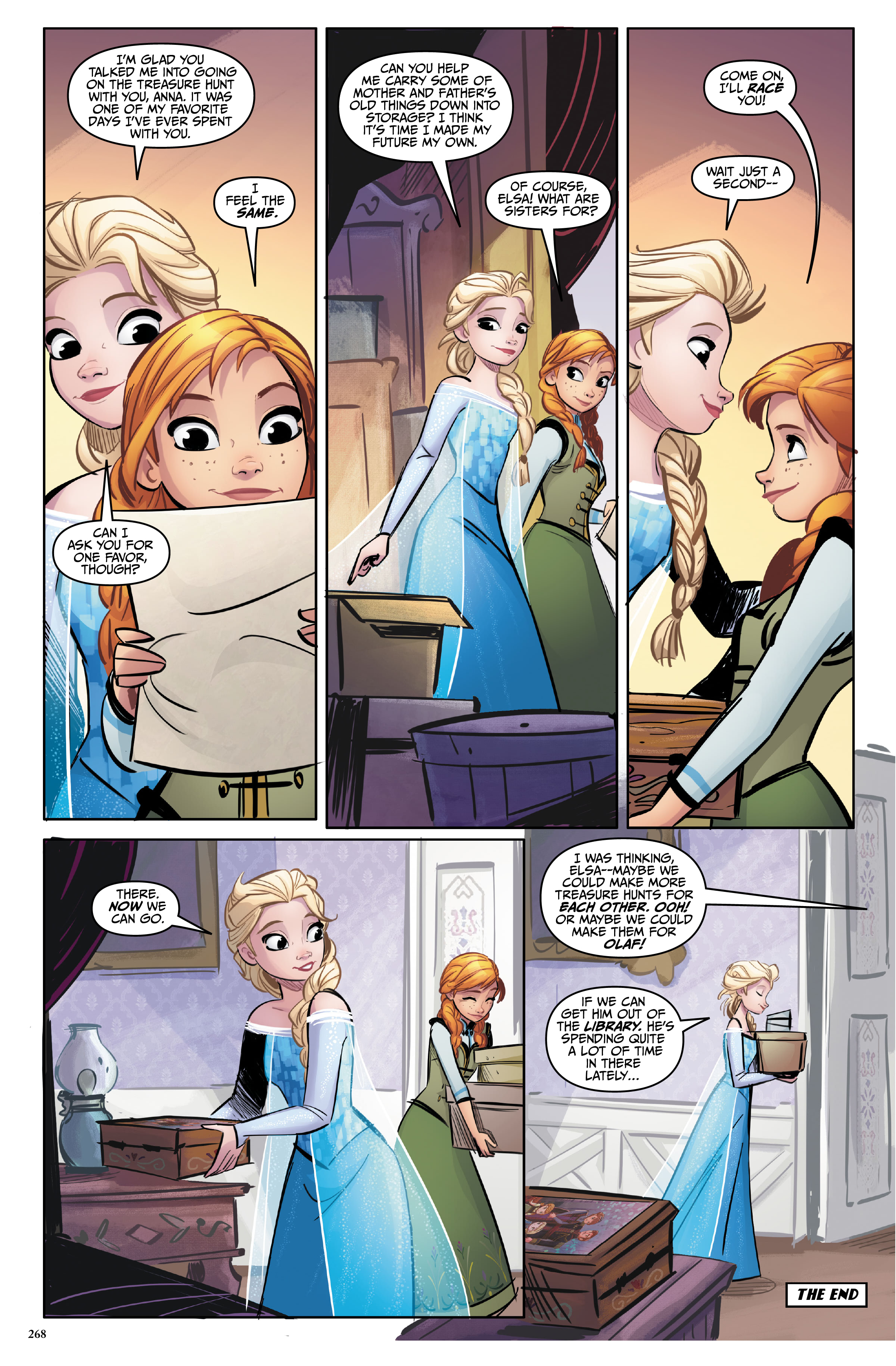 Read online Disney Frozen Library Edition comic -  Issue # TPB (Part 3) - 69