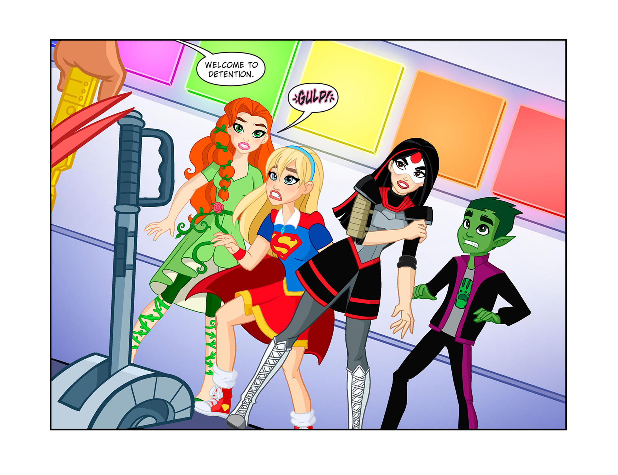 Read online DC Super Hero Girls: Past Times at Super Hero High comic -  Issue #6 - 4