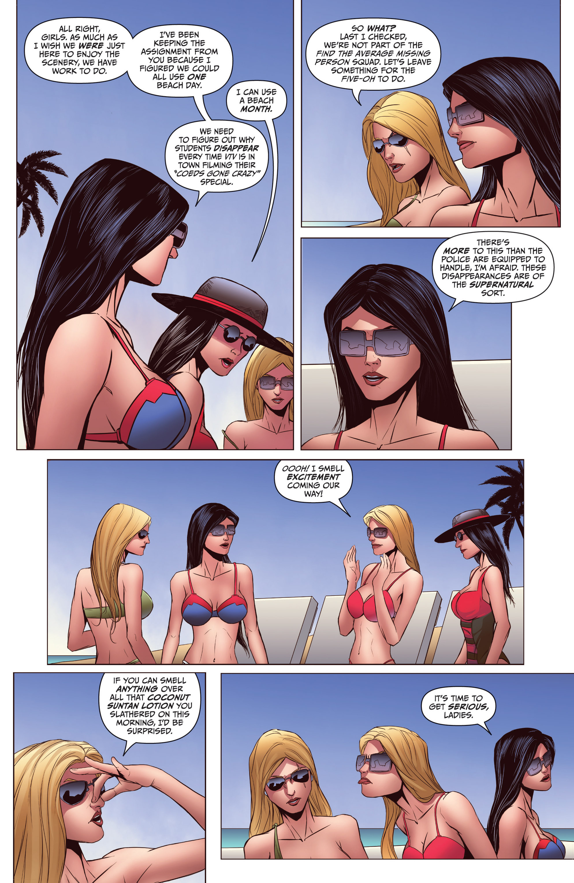 Read online Grimm Fairy Tales: 2014 Swimsuit Special comic -  Issue # Full - 5