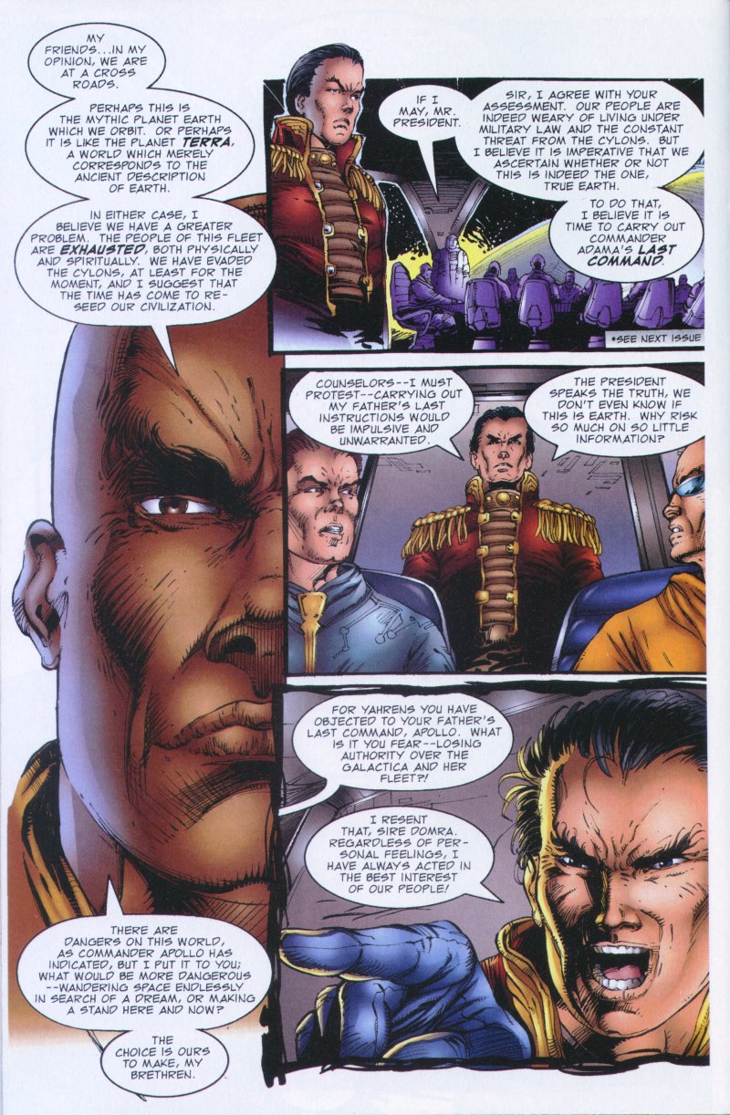Read online Battlestar Galactica (1995) comic -  Issue #2 - 12