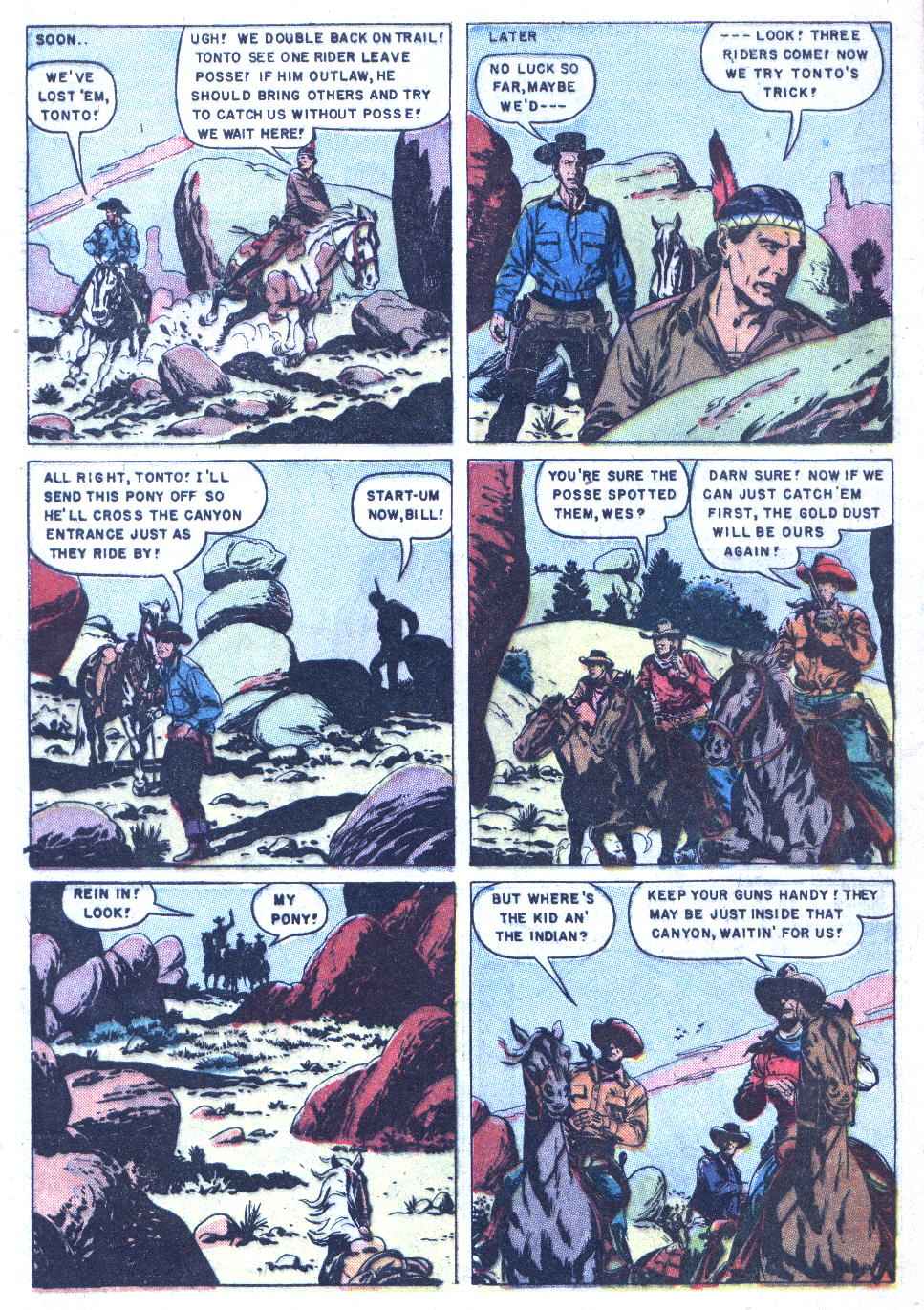 Read online Lone Ranger's Companion Tonto comic -  Issue #14 - 32