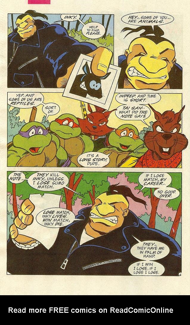 Read online Teenage Mutant Ninja Turtles Adventures (1989) comic -  Issue #32 - 7