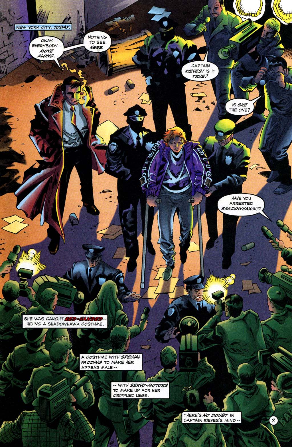 Read online The New Shadowhawk comic -  Issue #6 - 8
