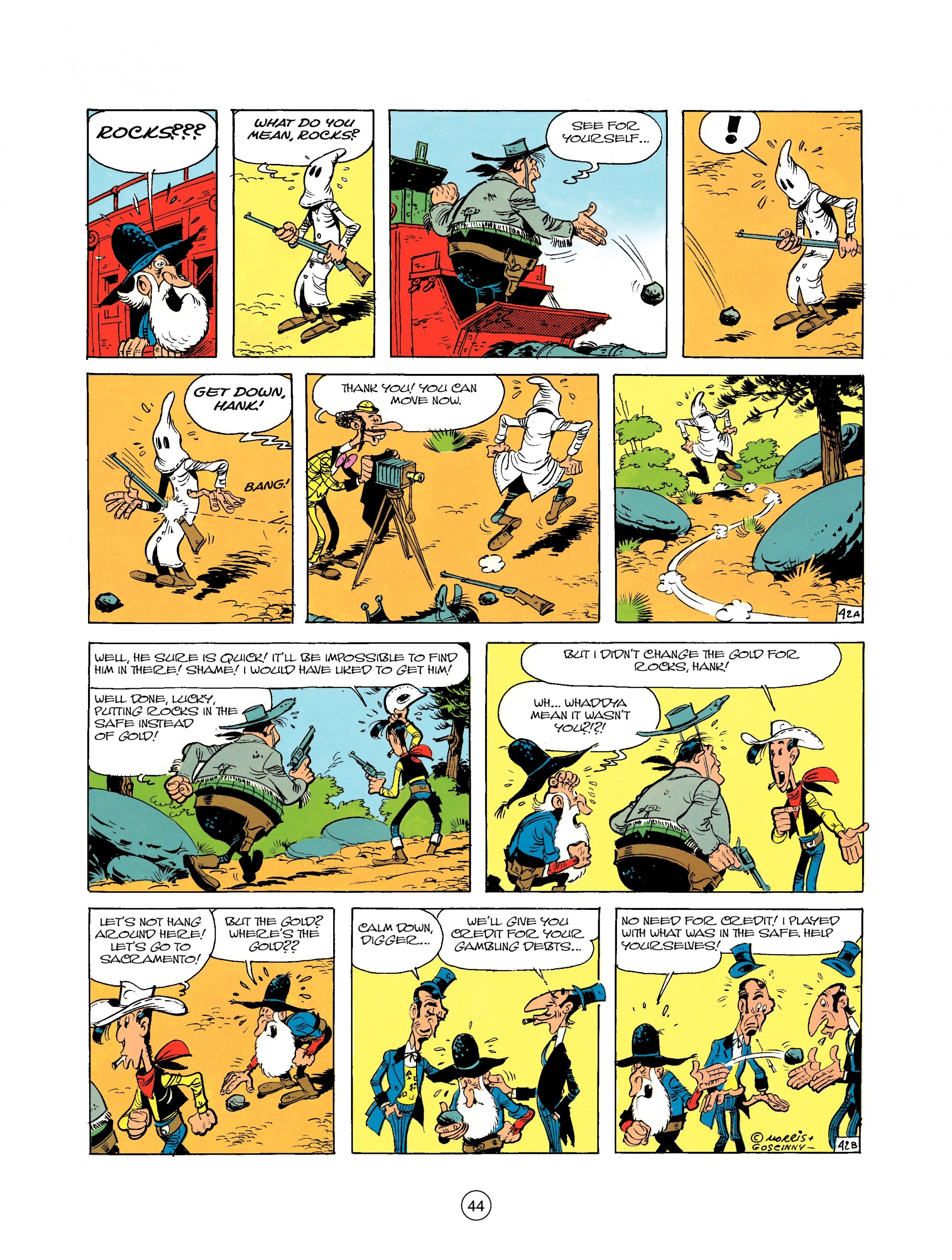 Read online A Lucky Luke Adventure comic -  Issue #25 - 44