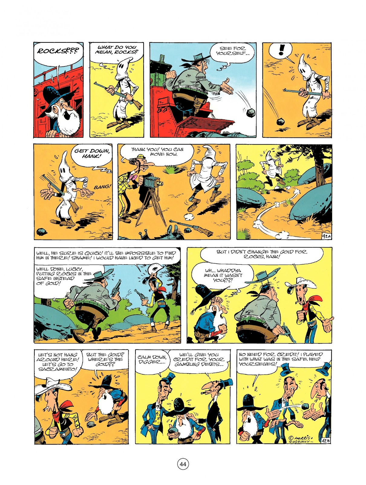 A Lucky Luke Adventure issue 25 - Page 44
