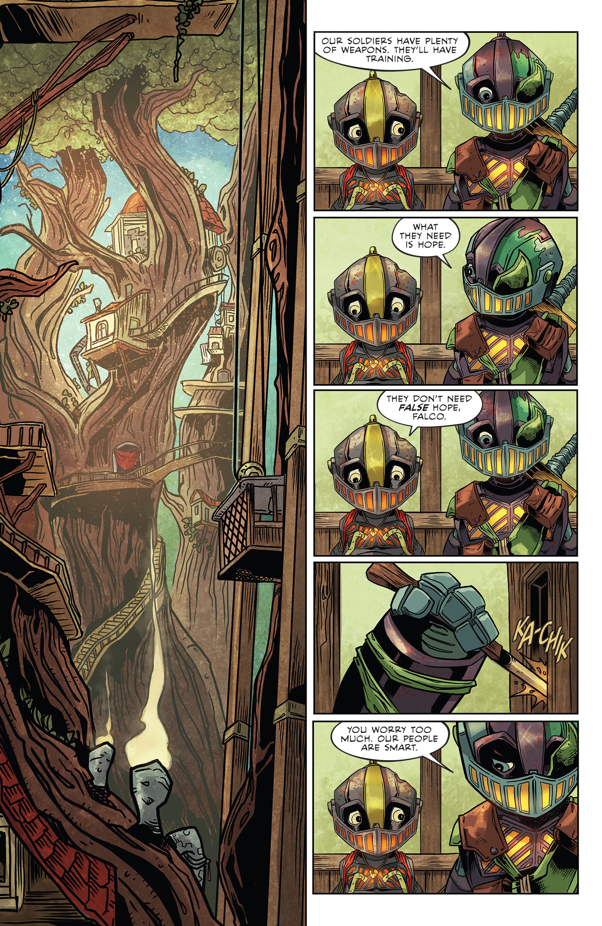 Read online Canto II: The Hollow Men comic -  Issue #1 - 9