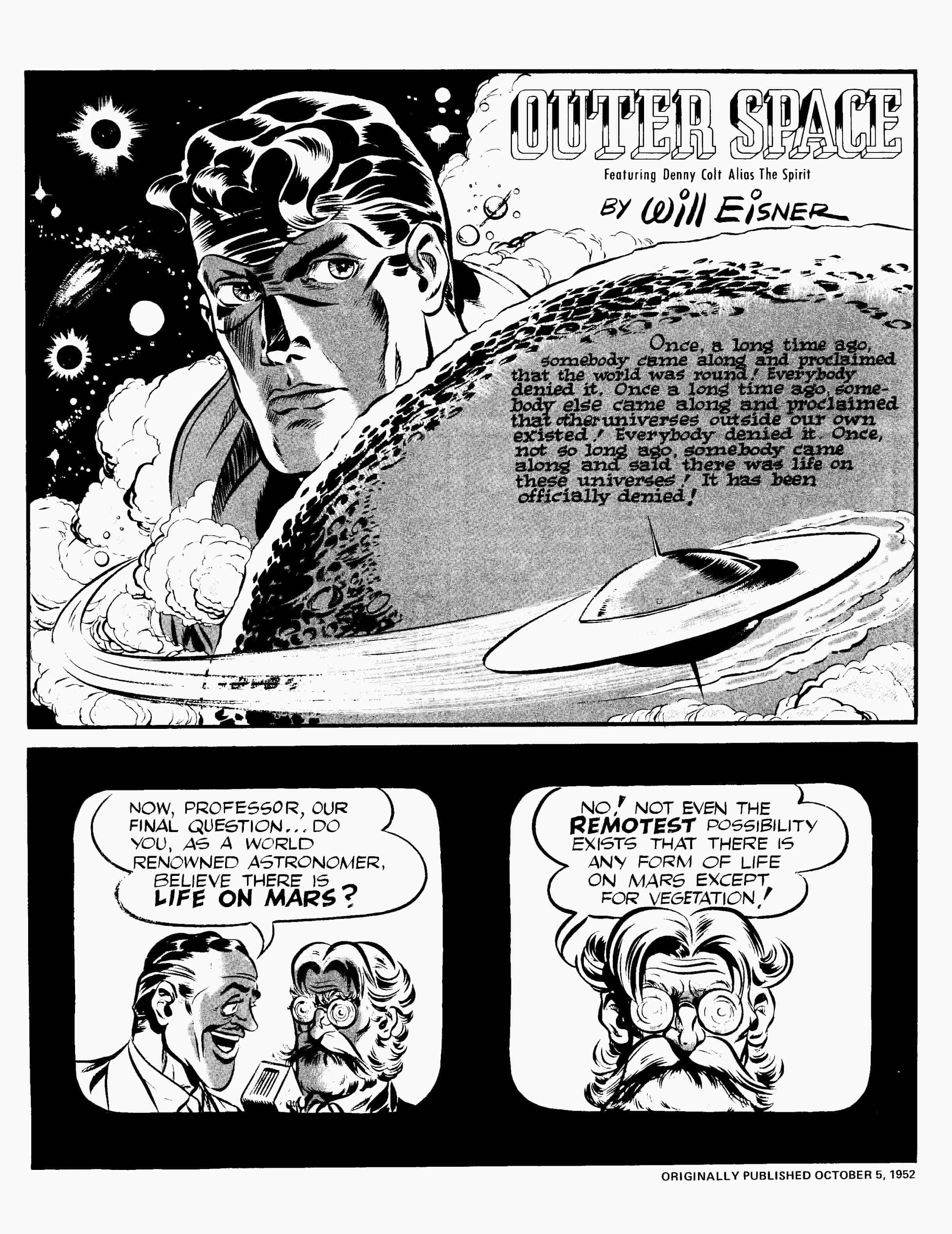 Read online Outer Space Spirit: 1952 comic -  Issue # TPB - 78