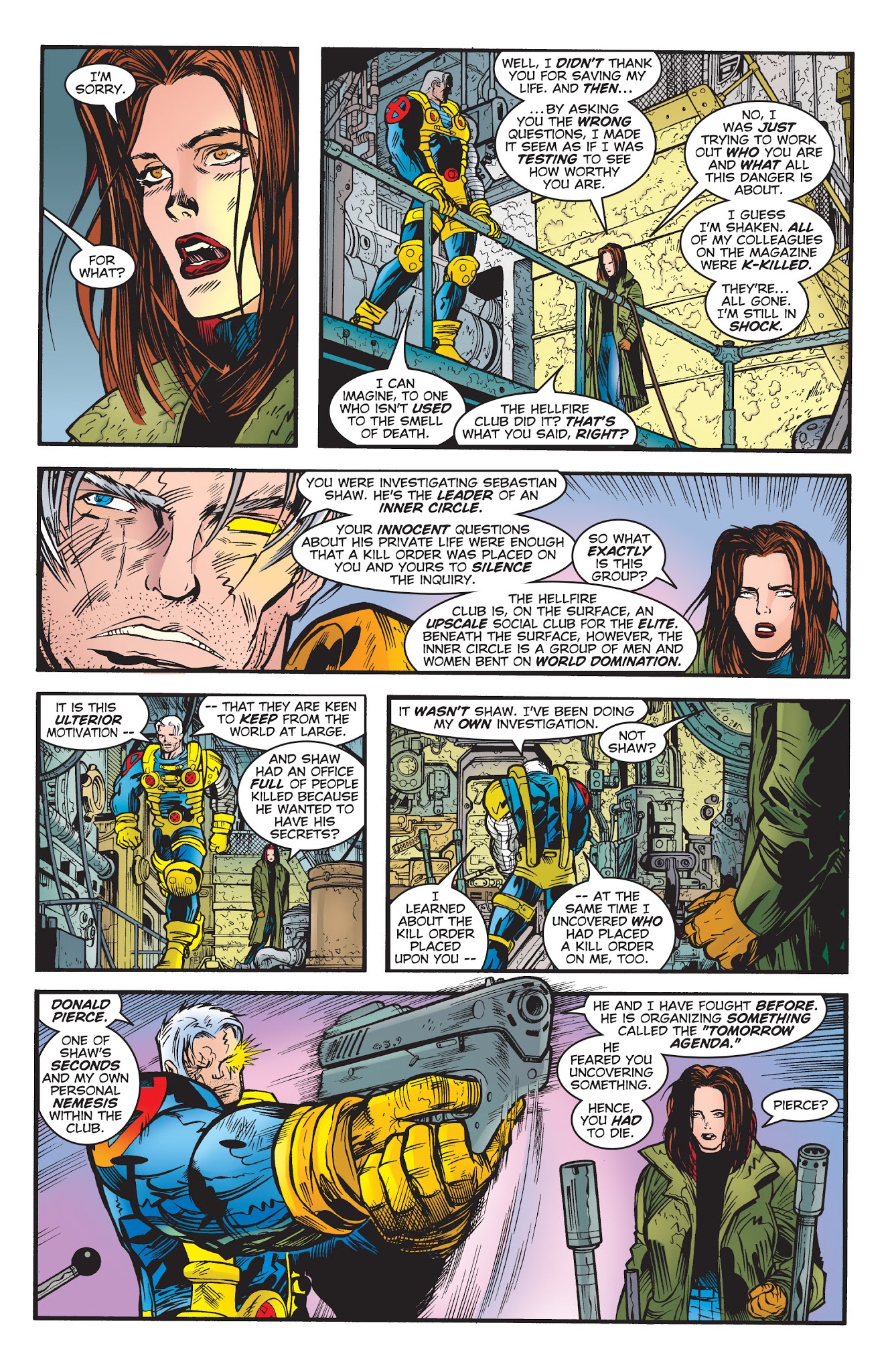 Read online Cable: The Hellfire Hunt comic -  Issue # TPB - 107