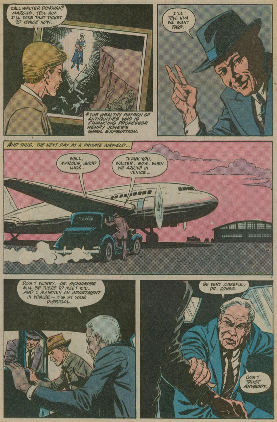 Read online Indiana Jones and the Last Crusade comic -  Issue #2 - 4
