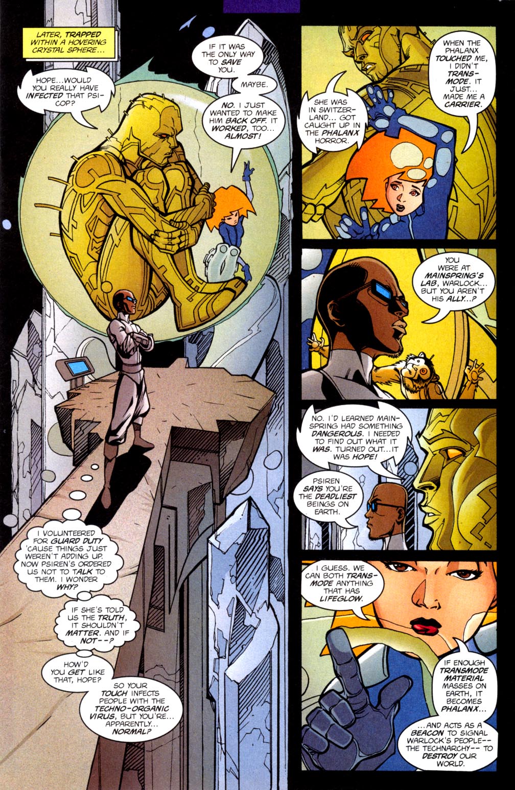 Read online Warlock (1999) comic -  Issue #3 - 8