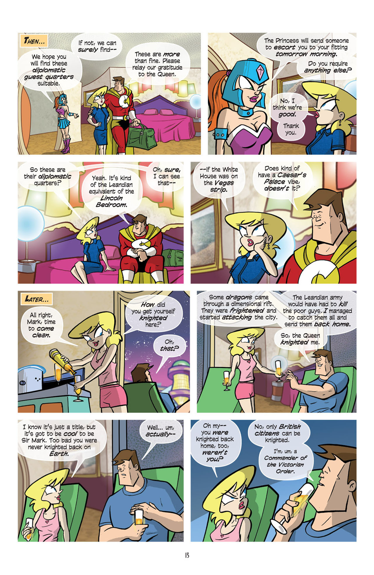 Read online Love and Capes comic -  Issue #11 - 15